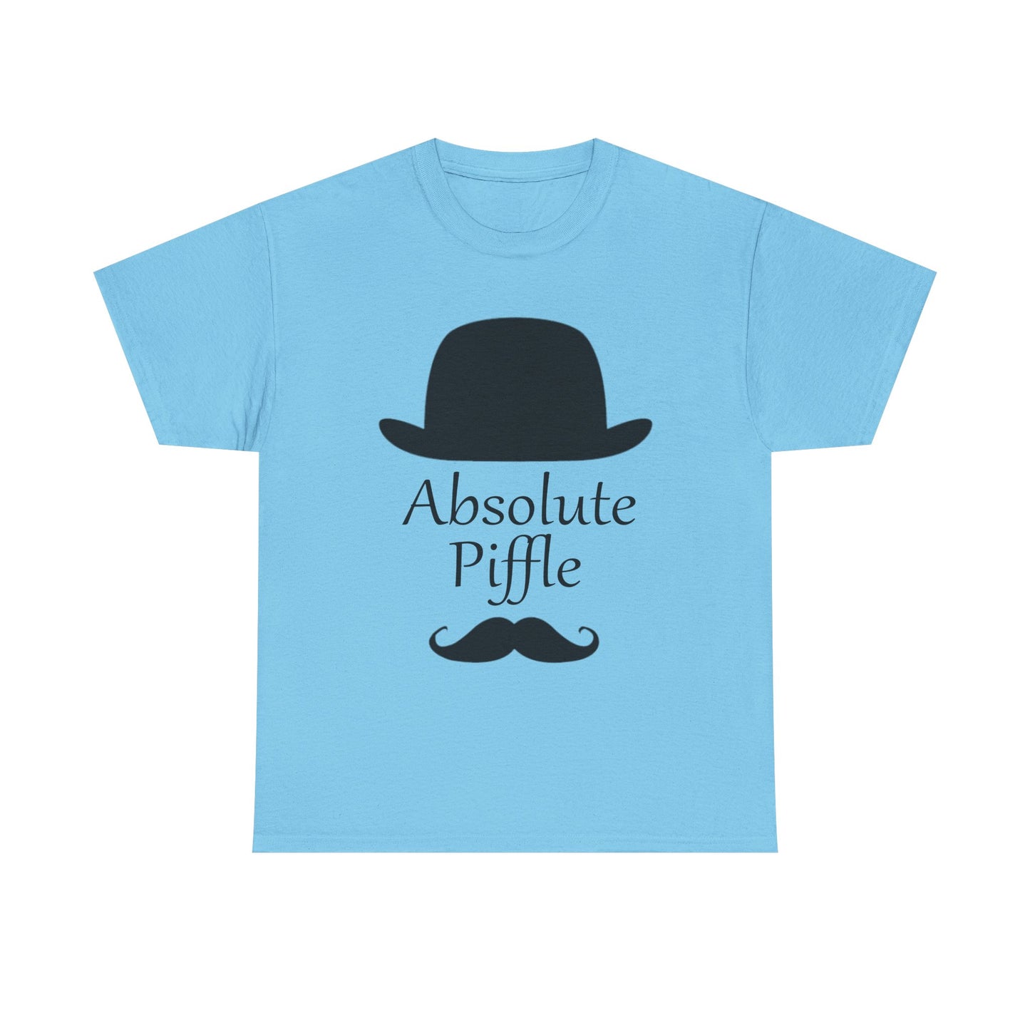 Absolute Piffle Heavy Cotton Crew Neck T-Shirt