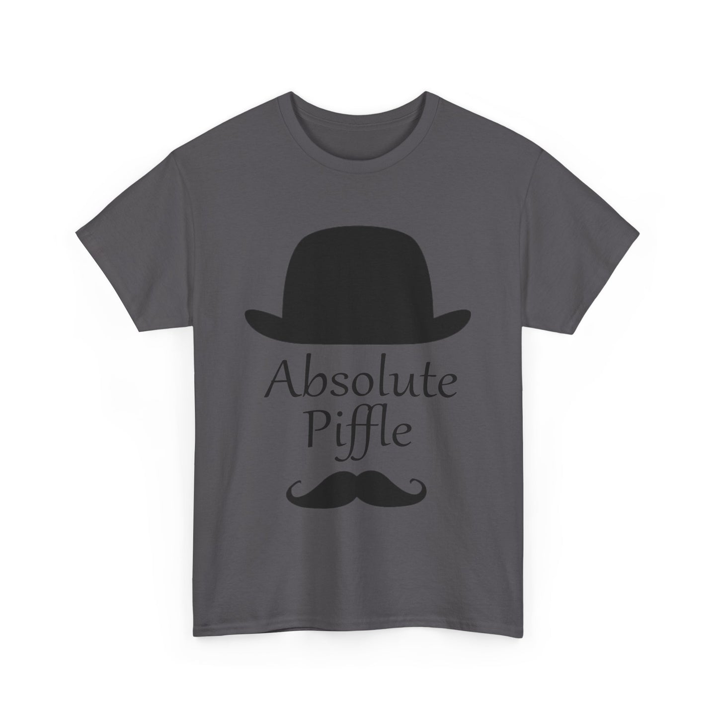Absolute Piffle Heavy Cotton Crew Neck T-Shirt