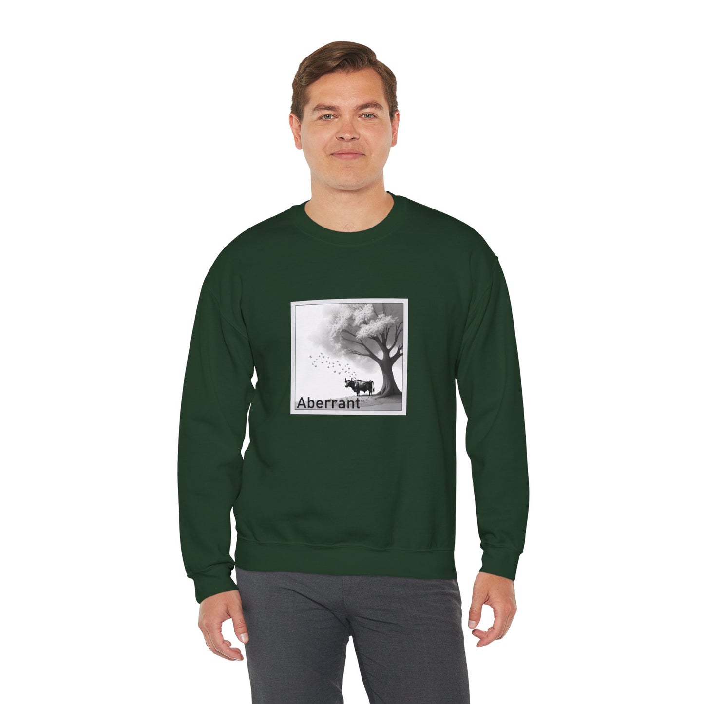 Aberrant Unisex Crewneck Sweatshirt - Ferdinand the Bull