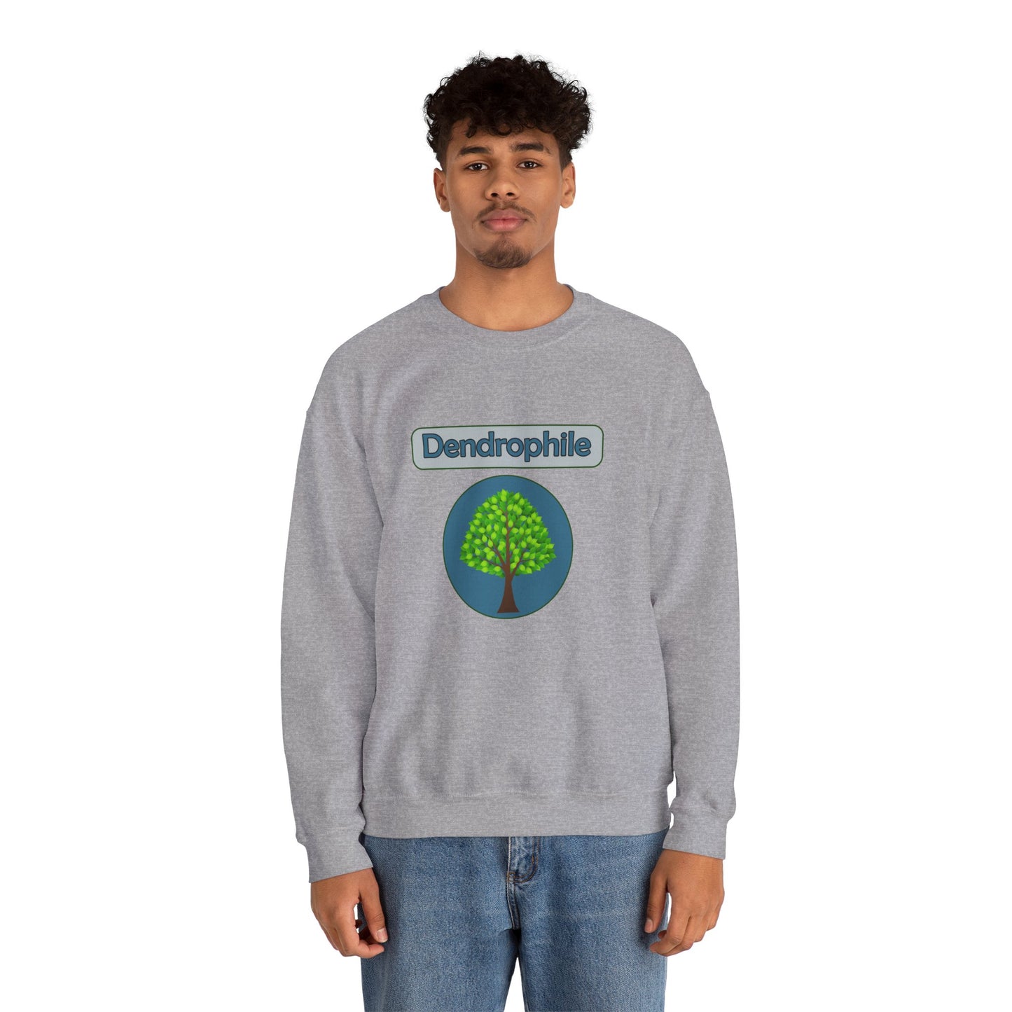 Dendrophile Crewneck Sweatshirt for Tree Lovers