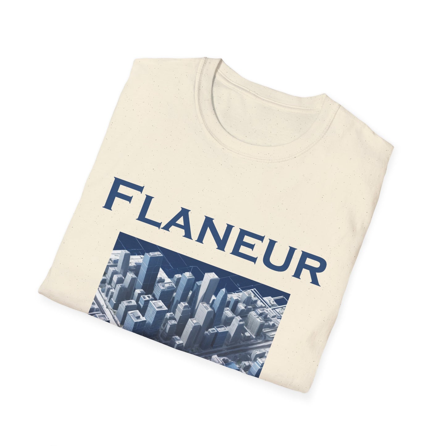 Flaneur Poly Blend Crew Neck Urban Explorer T-Shirt