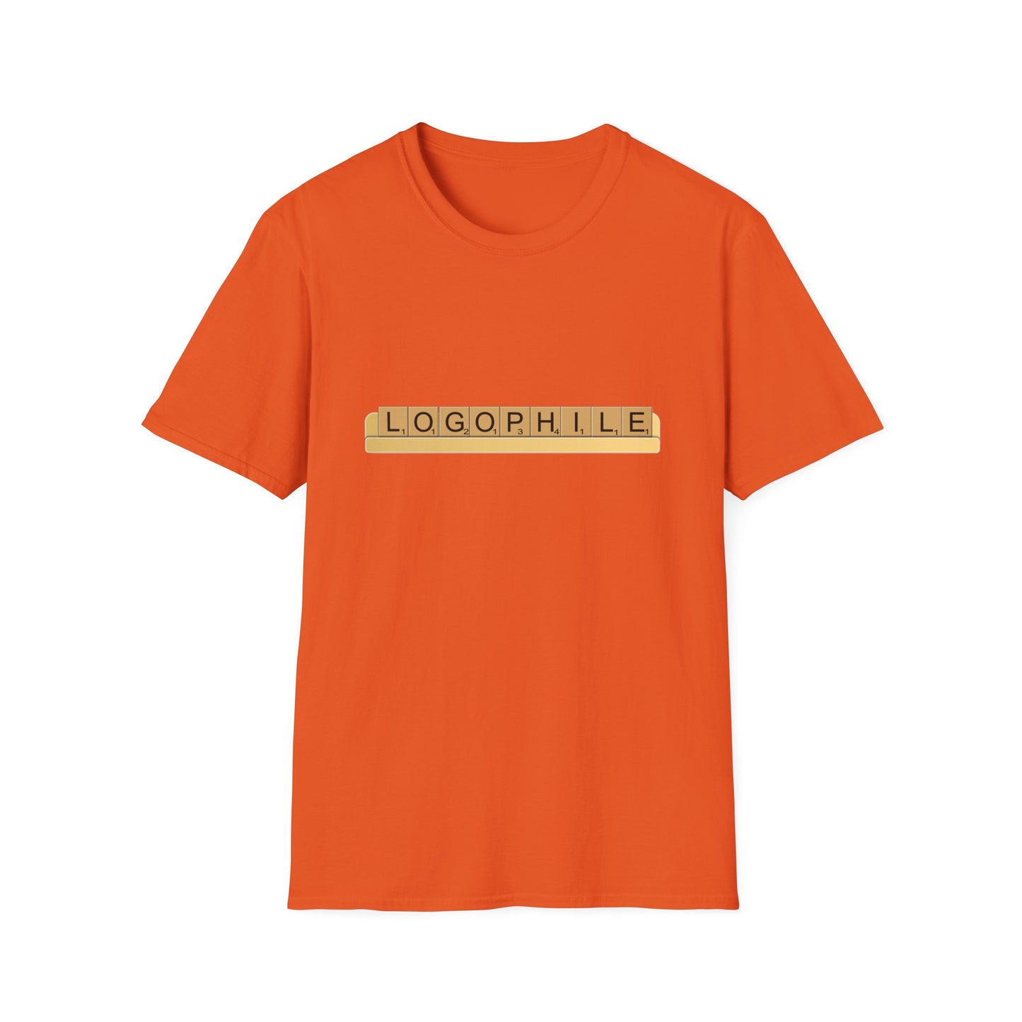 Logophile Poly Blend Crew Neck T-Shirt - Perfect for Word Lovers and Bookworms