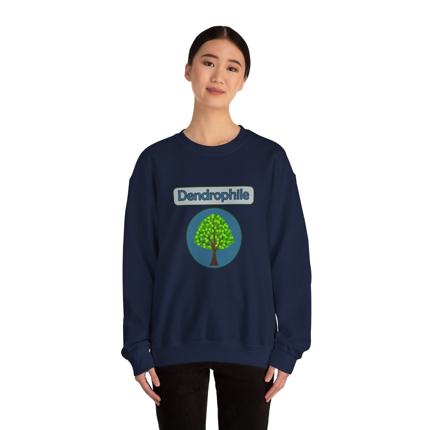 Dendrophile Crewneck Sweatshirt for Tree Lovers
