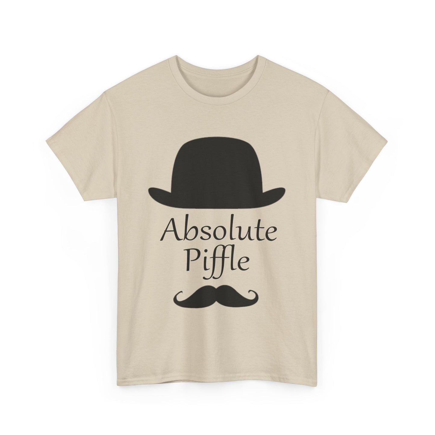 Absolute Piffle Heavy Cotton Crew Neck T-Shirt