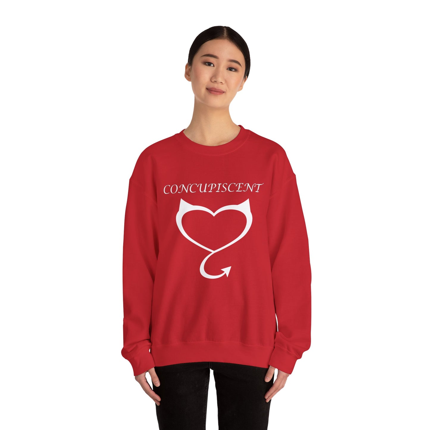 Concupiscent Heart Heavy Blend Crewneck Sweatshirt