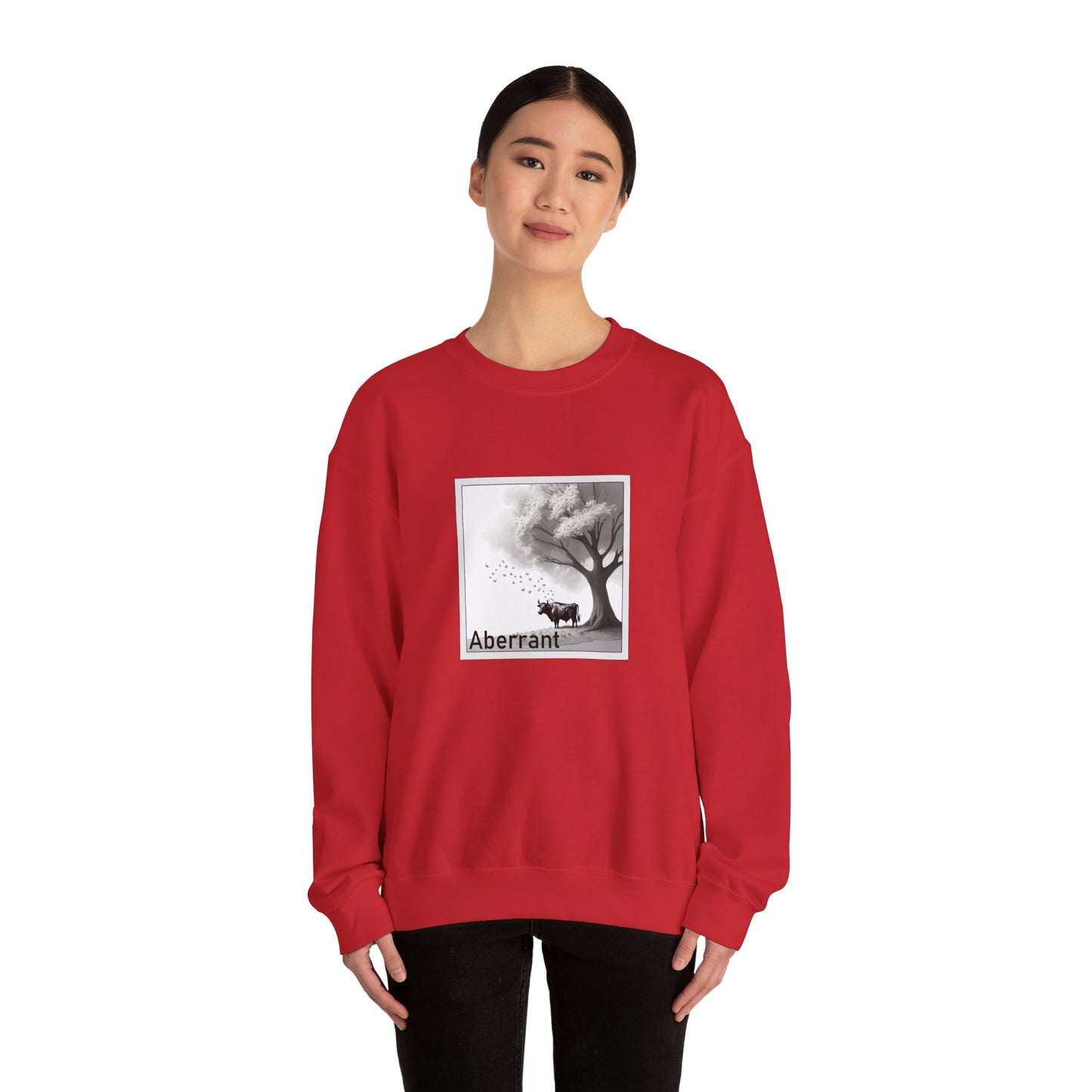 Aberrant Unisex Crewneck Sweatshirt - Ferdinand the Bull