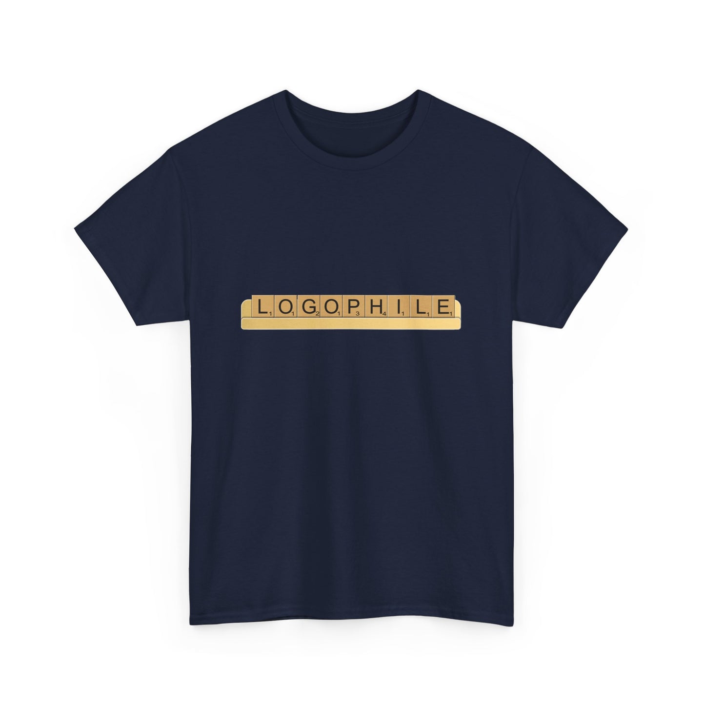 Logophile Heavy Cotton Crew Neck Tee - Perfect for Word Lovers and Book Worms