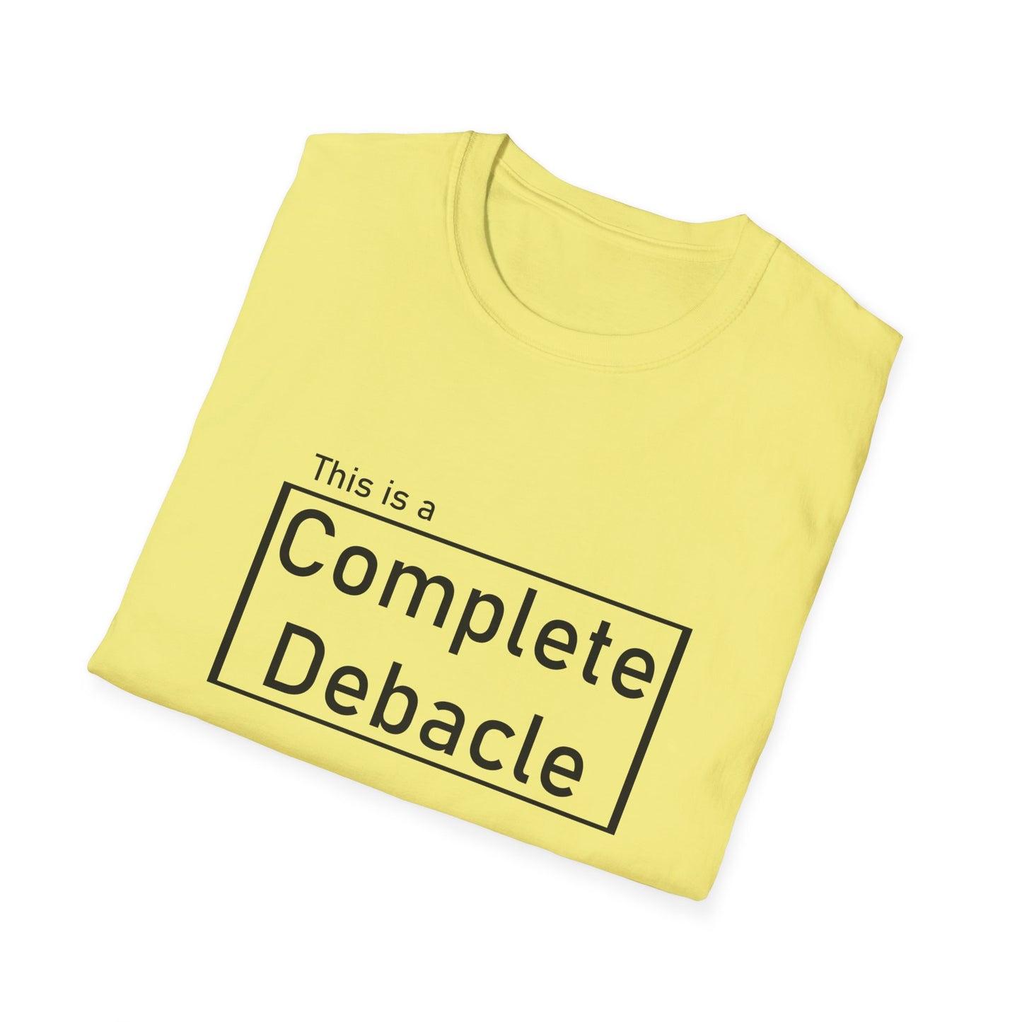 Complete Debacle Poly Blend crew Neck Tee
