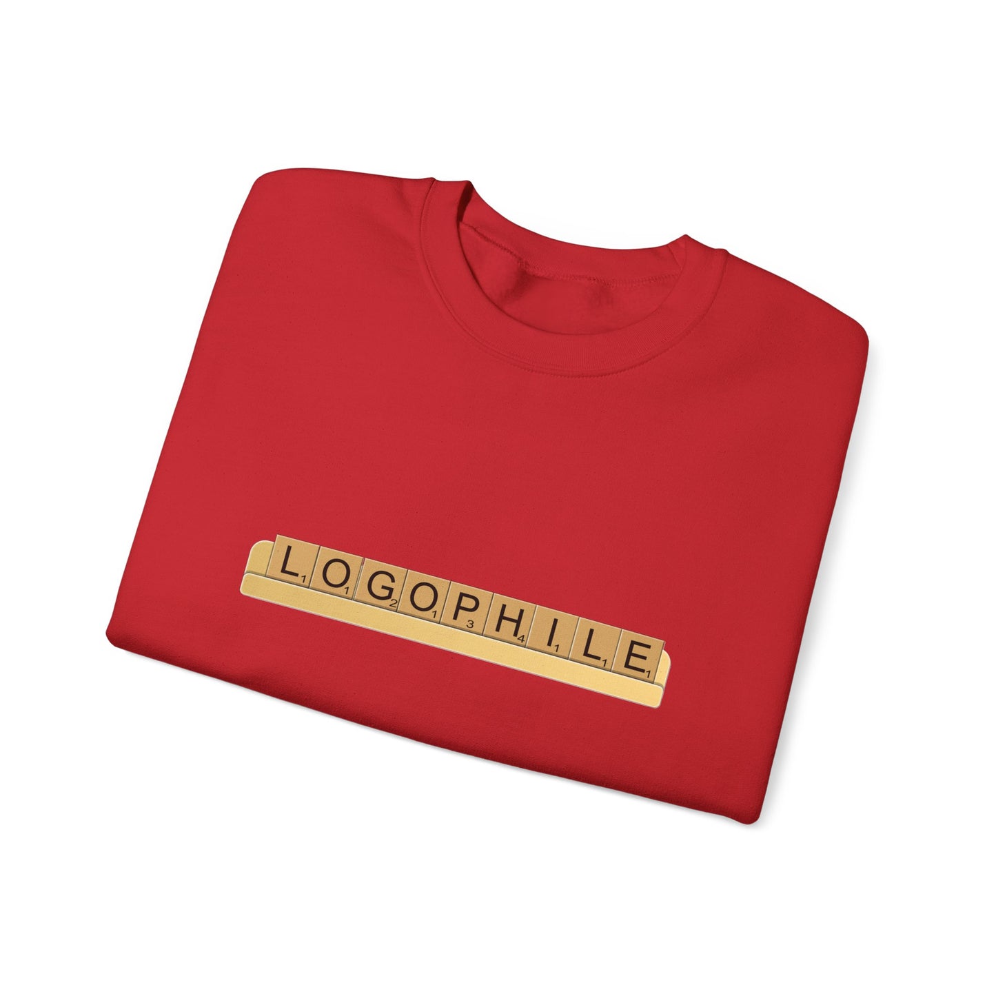 Logophile Crew Neck Sweatshirt - Perfect for Word Lovers and Bookworms
