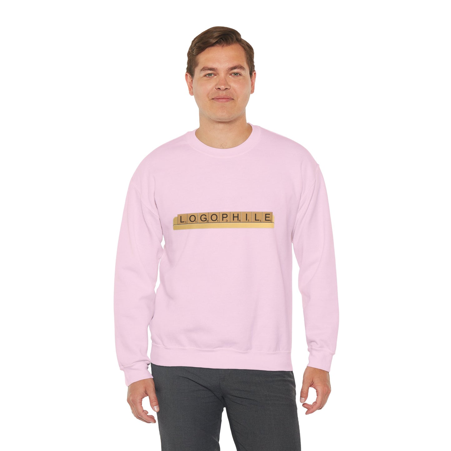 Logophile Crew Neck Sweatshirt - Perfect for Word Lovers and Bookworms