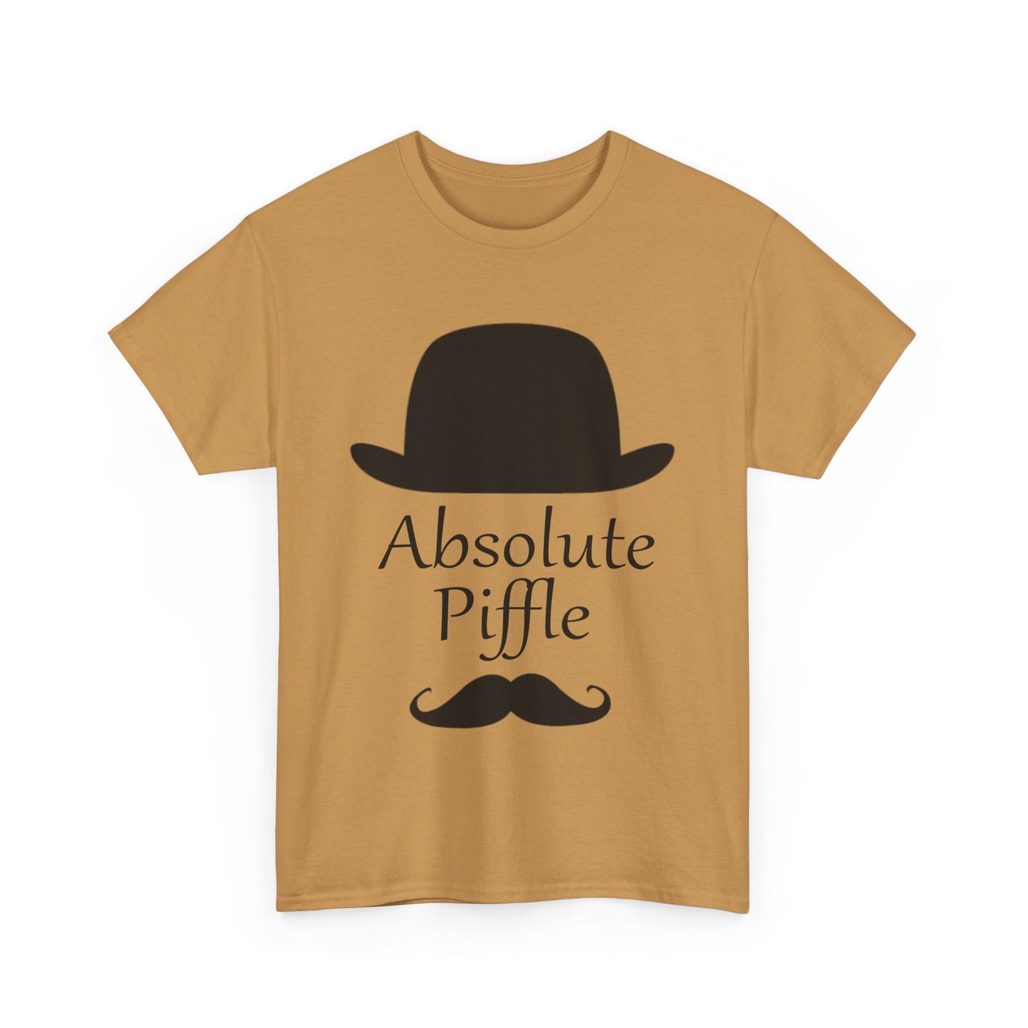 Absolute Piffle Heavy Cotton Crew Neck T-Shirt