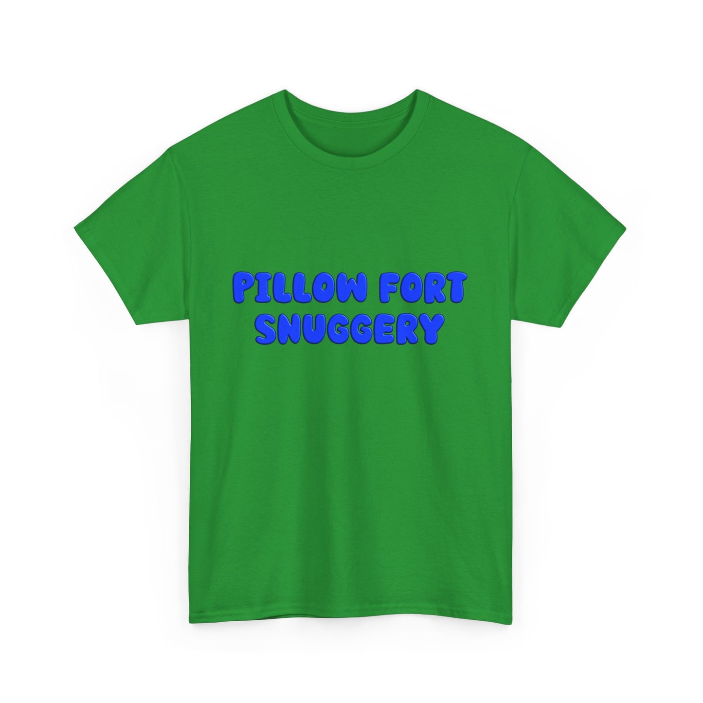 Pillow Fort Snuggery Heavy Cotton Crew Neck Tee