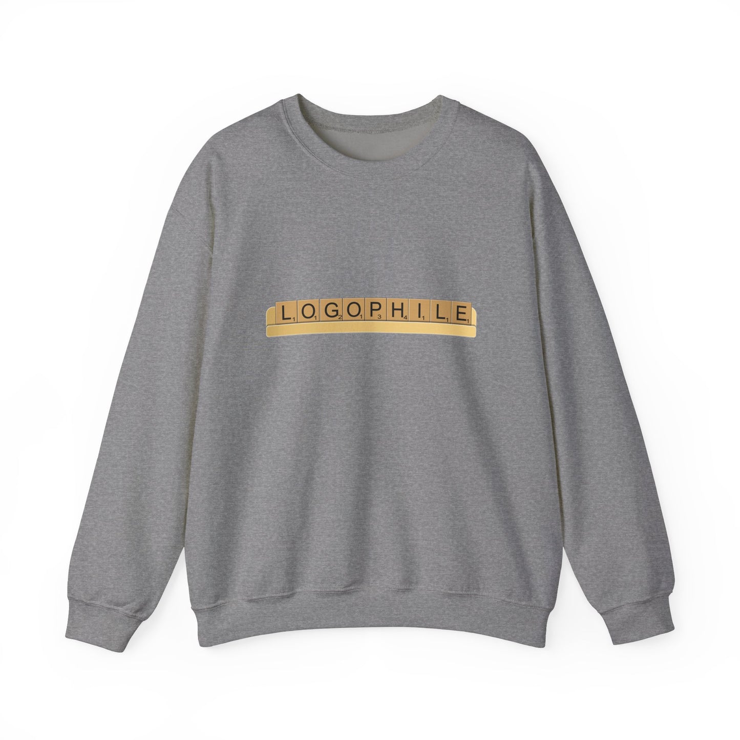 Logophile Crew Neck Sweatshirt - Perfect for Word Lovers and Bookworms