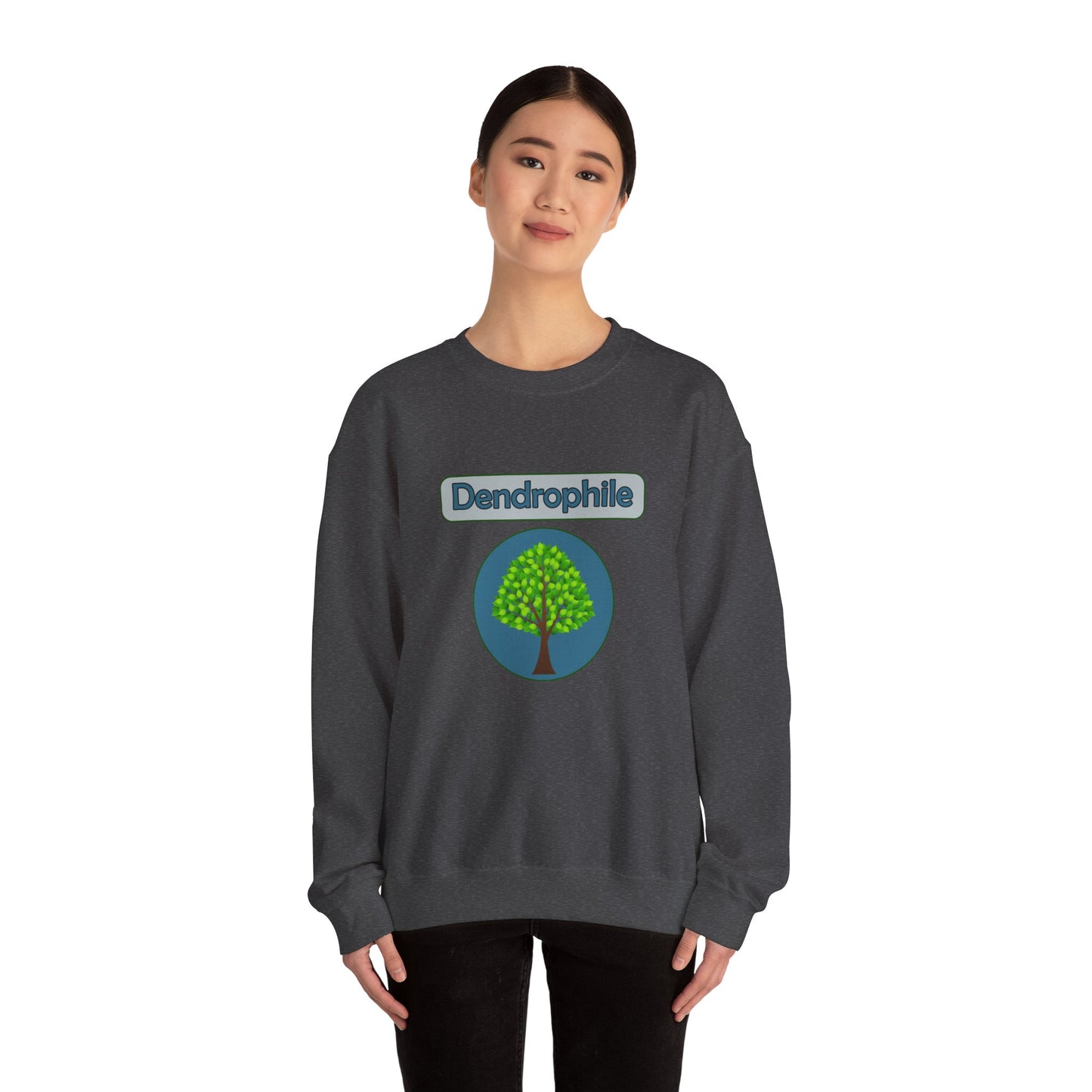 Dendrophile Crewneck Sweatshirt for Tree Lovers