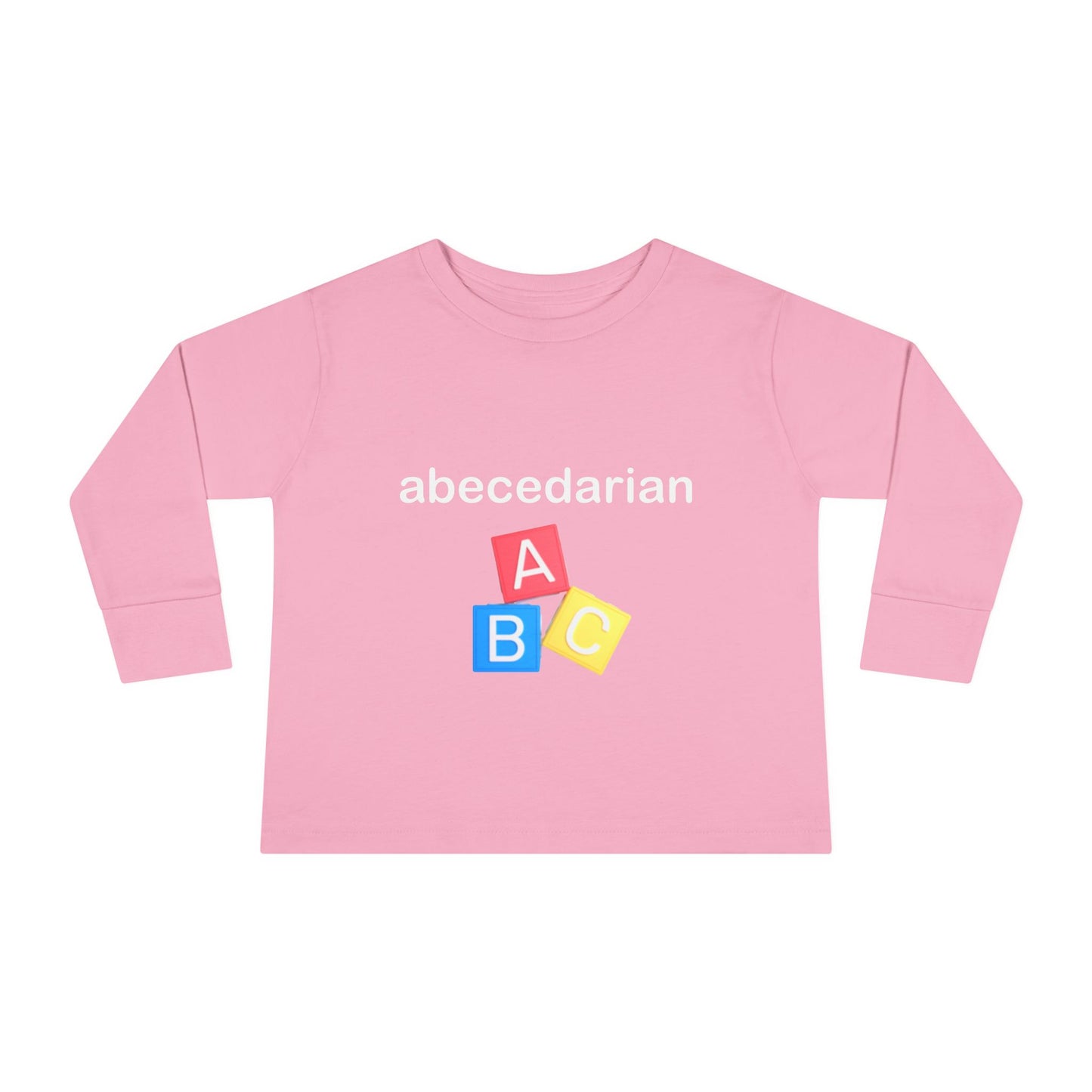 Abecedarian Toddler Long Sleeve Tee