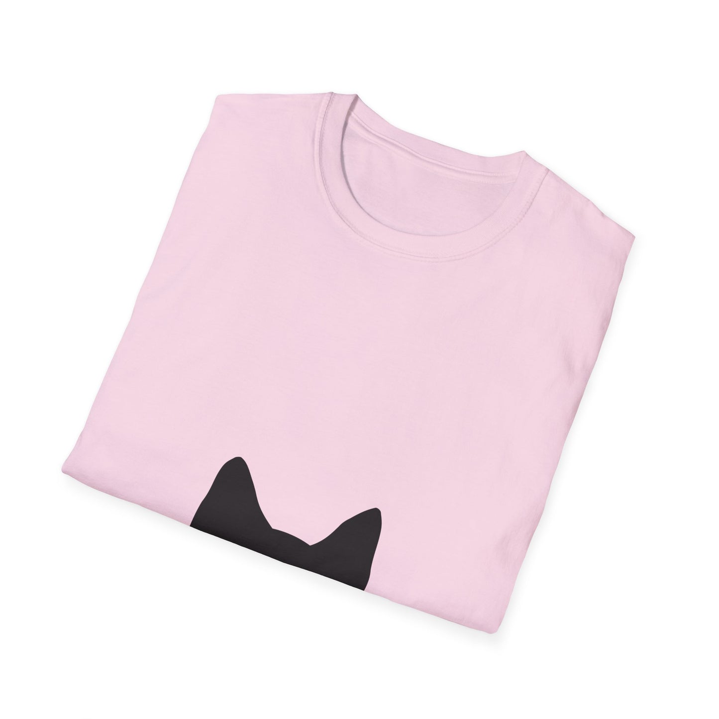 Clandestine Cat Poly Blend Crew Neck T-Shirt