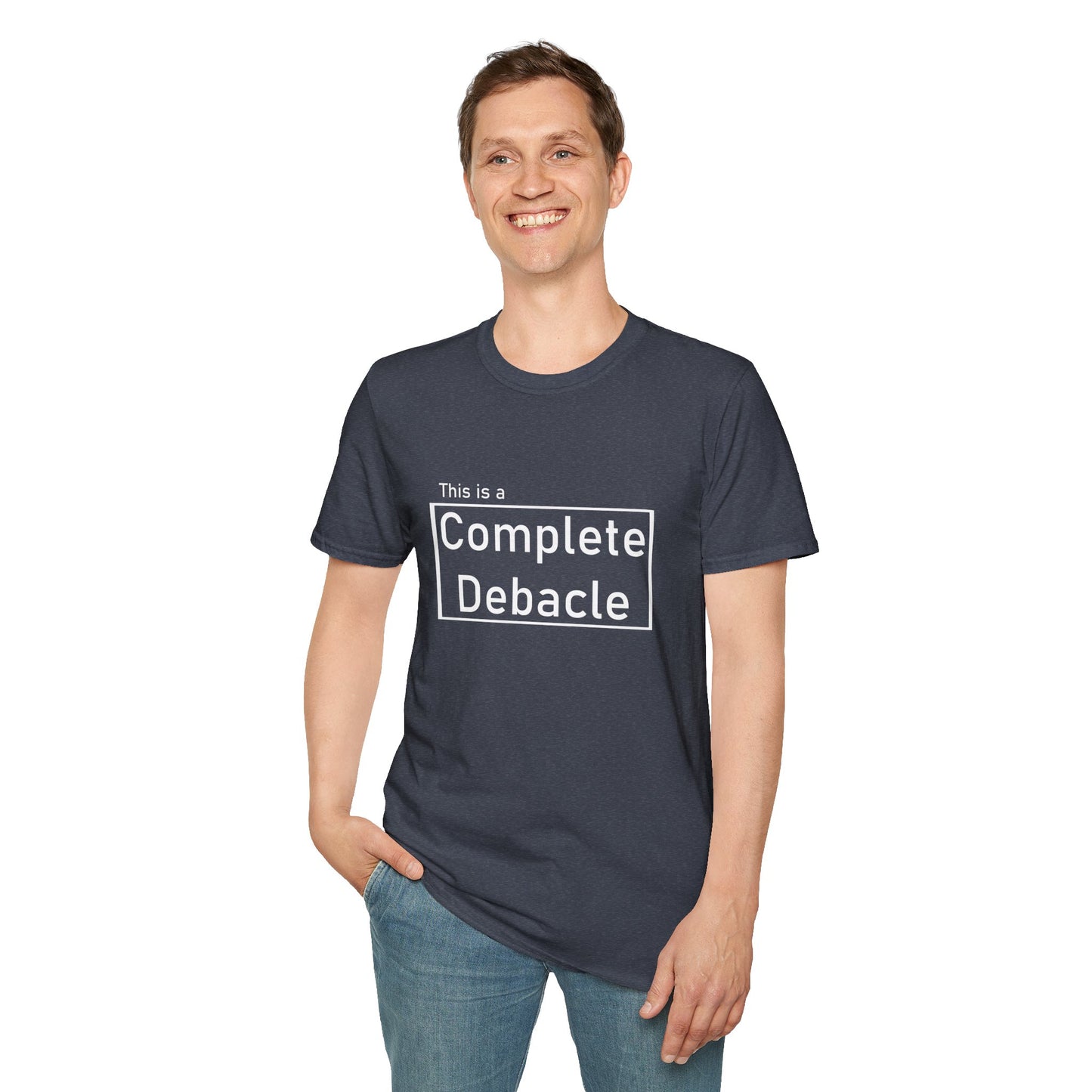Complete Debacle Poly Blend crew Neck Tee