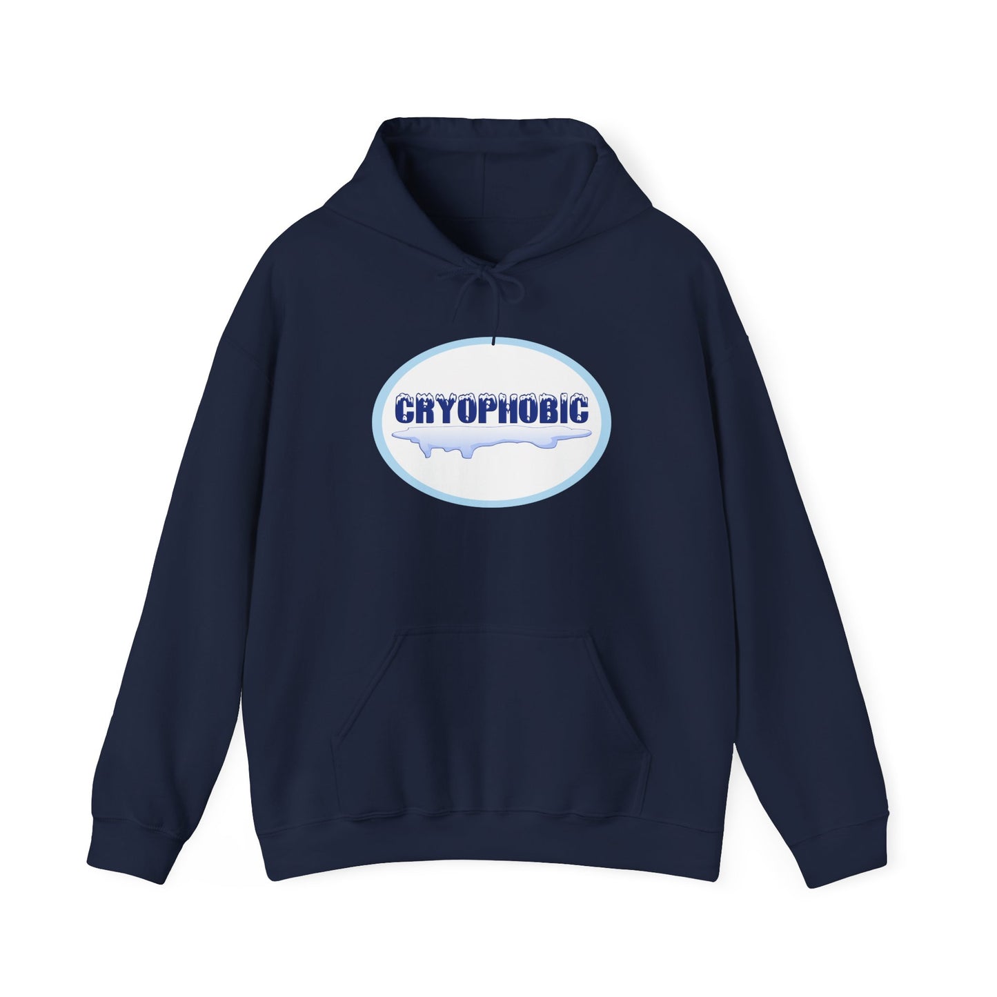 Cryophobic Hoodie - Cool Graphic for Cold Weather Haters