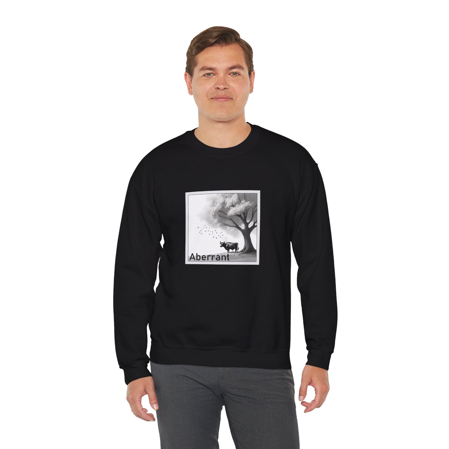Aberrant Unisex Crewneck Sweatshirt - Ferdinand the Bull