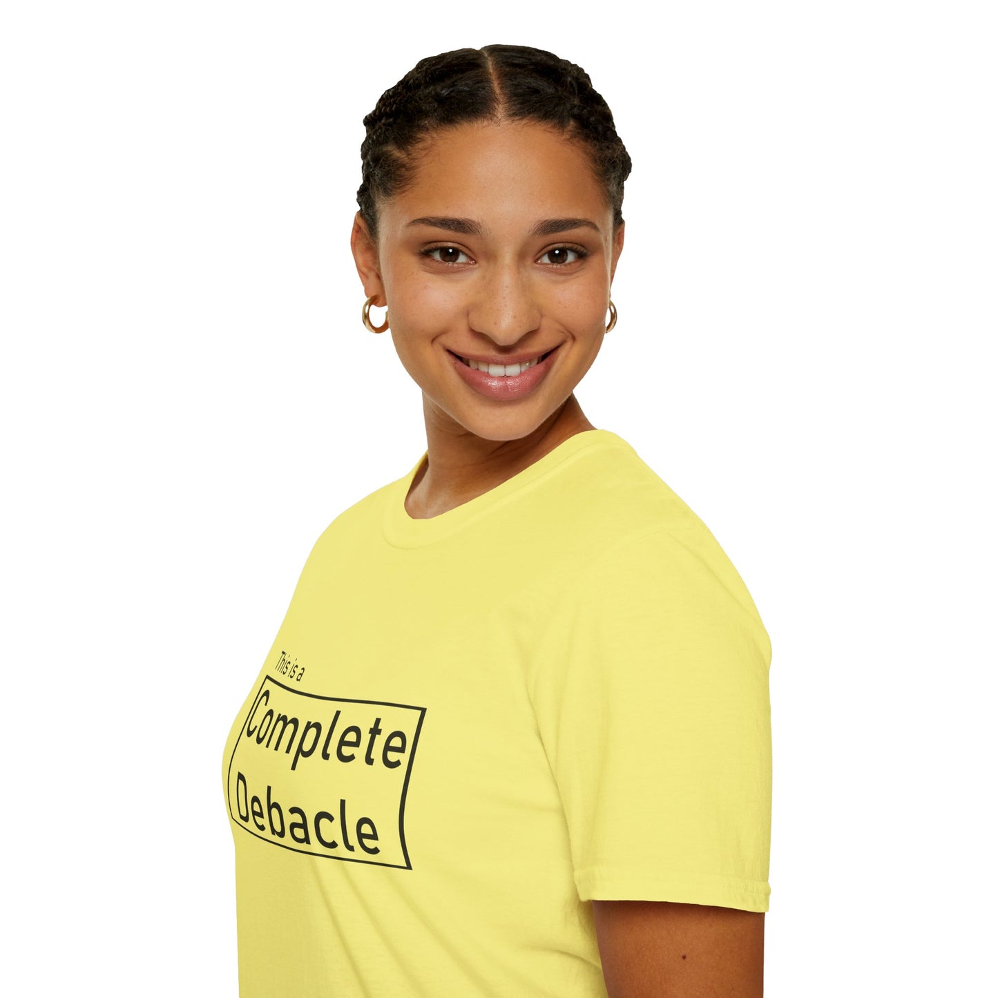 Complete Debacle Poly Blend crew Neck Tee