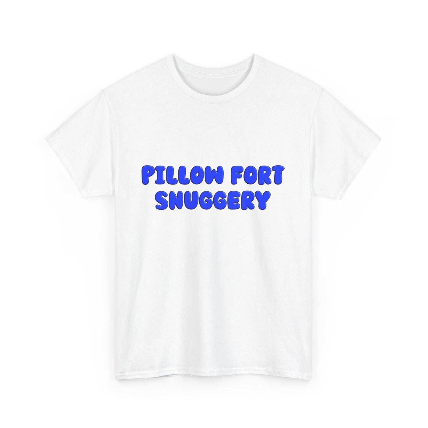 Pillow Fort Snuggery Heavy Cotton Crew Neck Tee