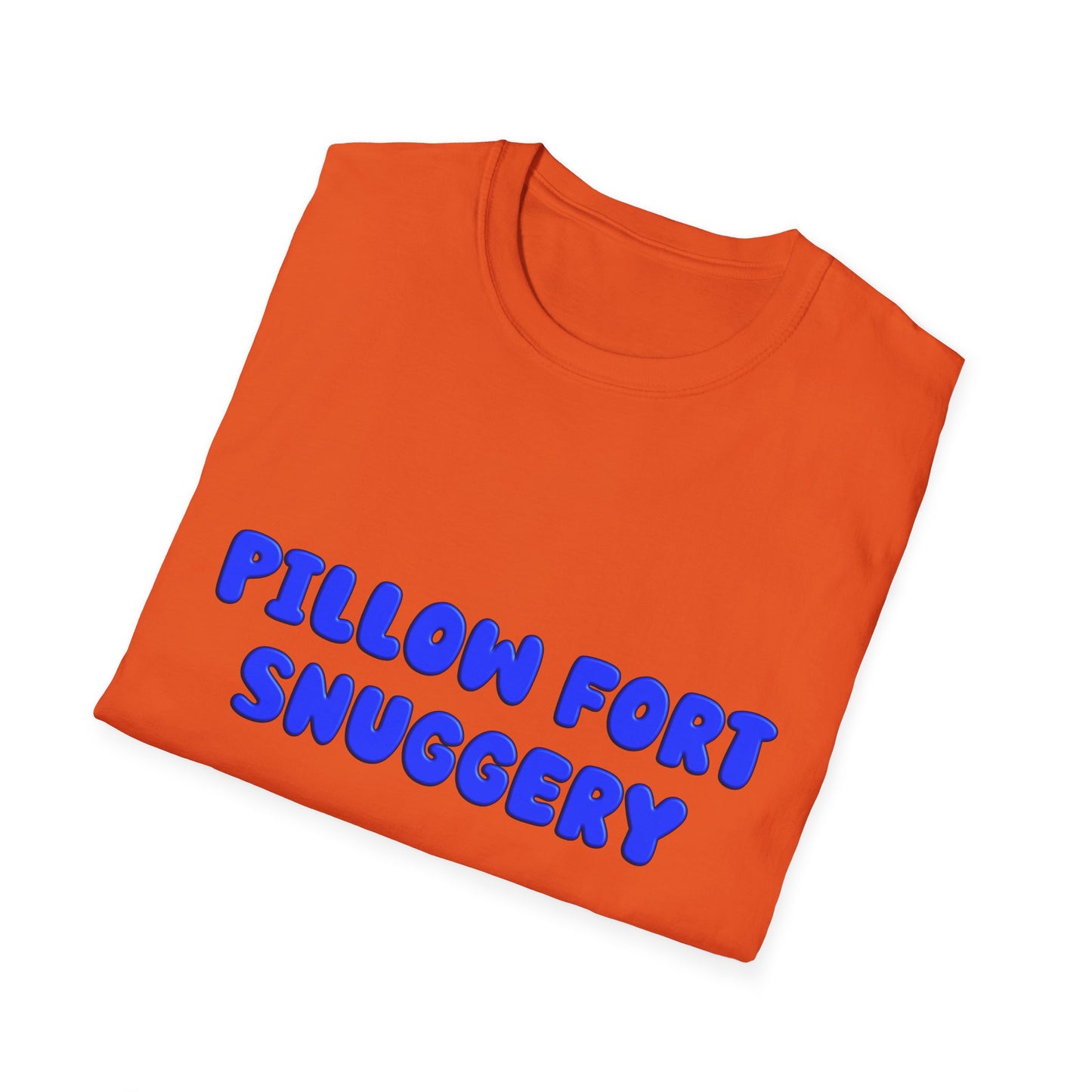 Pillow Fort Snuggery Poly Blend Crew Neck T-Shirt