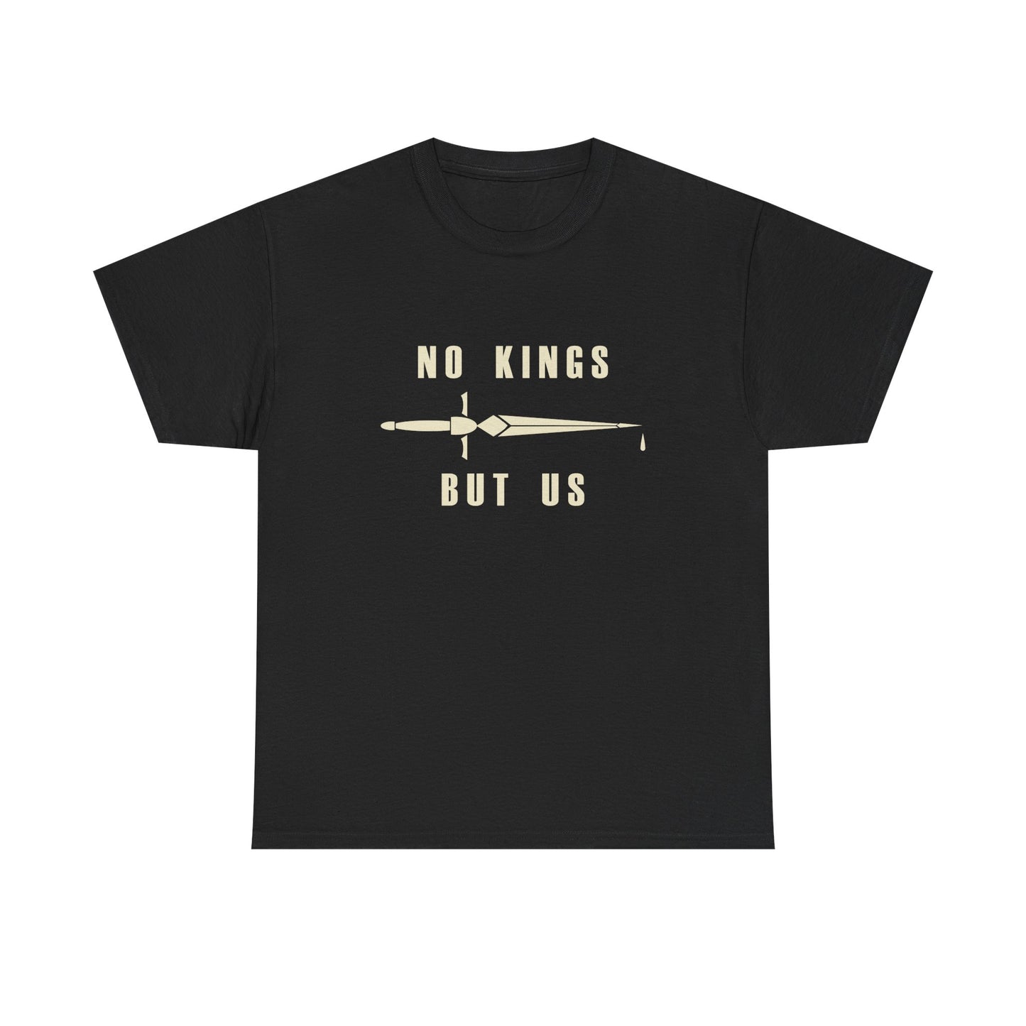 No Kings But Us Heavy Cotton Tee