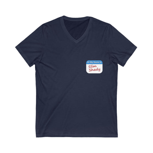 Shady Nametage V-Neck Tee