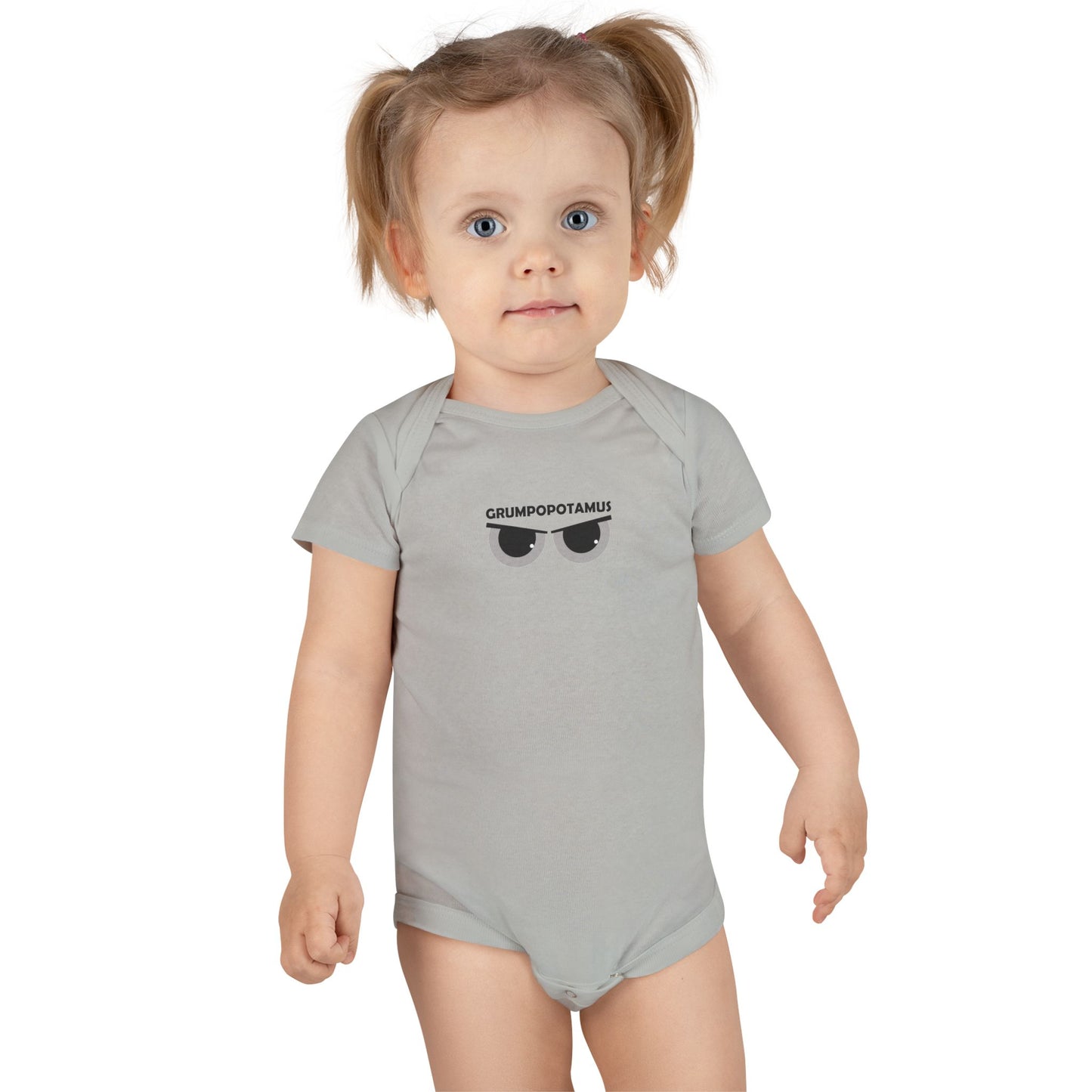 Grumpopotamus Baby Onesie