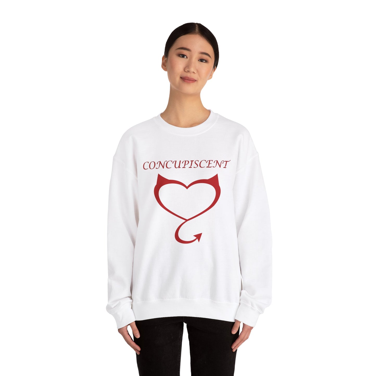 Concupiscent Heart Heavy Blend Crewneck Sweatshirt