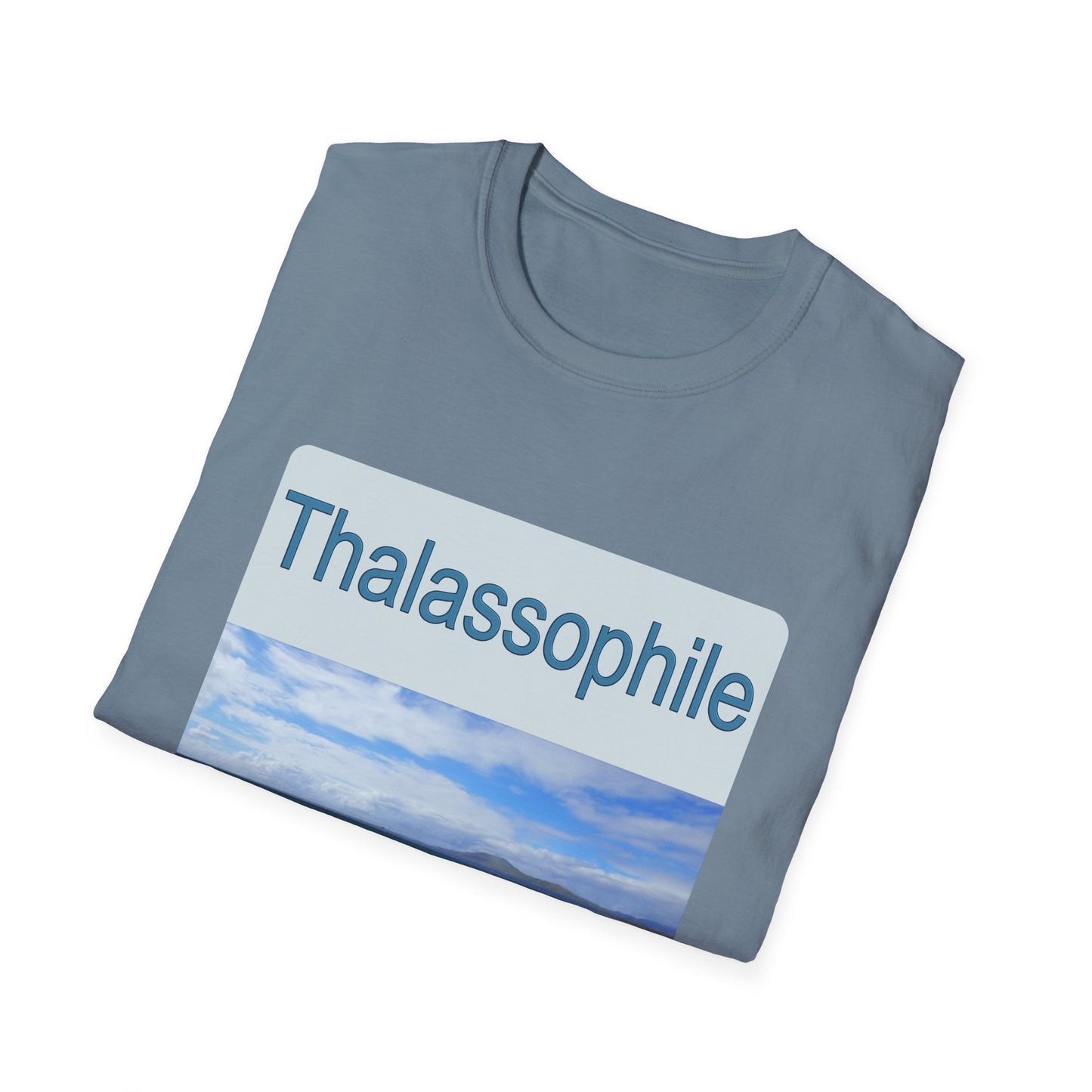 Thalassophile Poly Blend Crew Neck T-Shirt