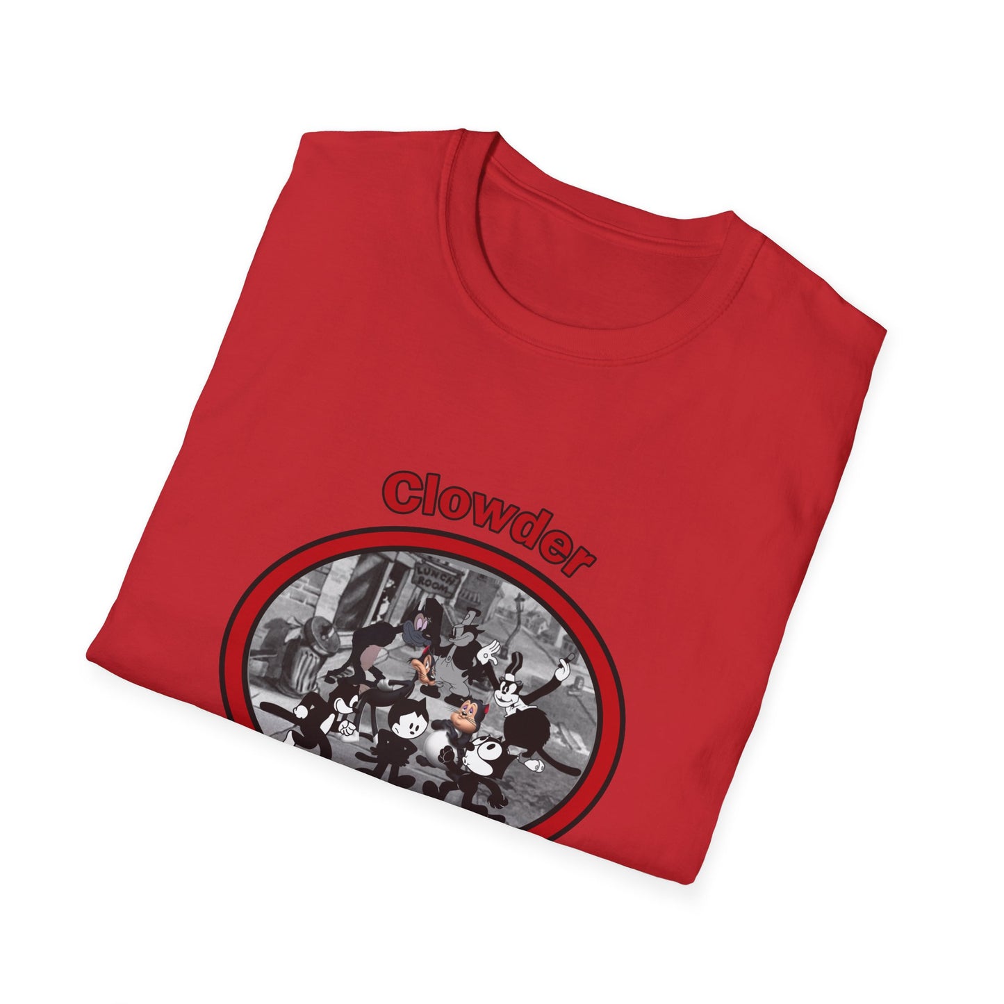 Clowder Poly Blend Crew Neck T-Shirt