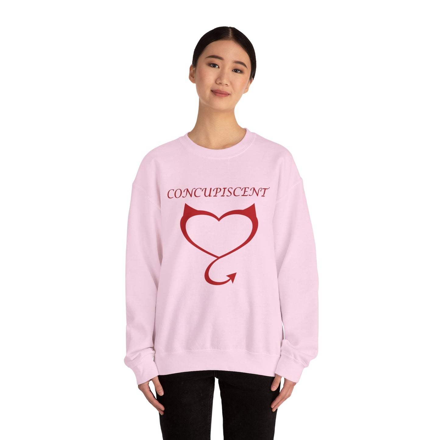 Concupiscent Heart Heavy Blend Crewneck Sweatshirt