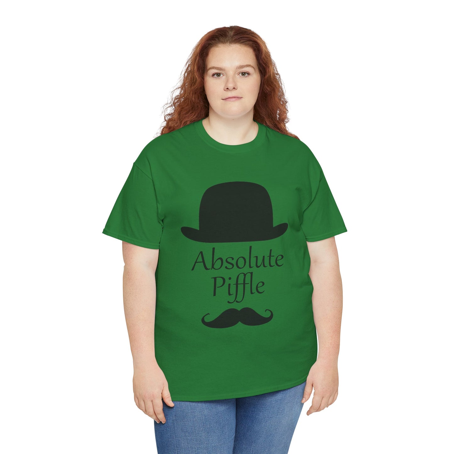 Absolute Piffle Heavy Cotton Crew Neck T-Shirt