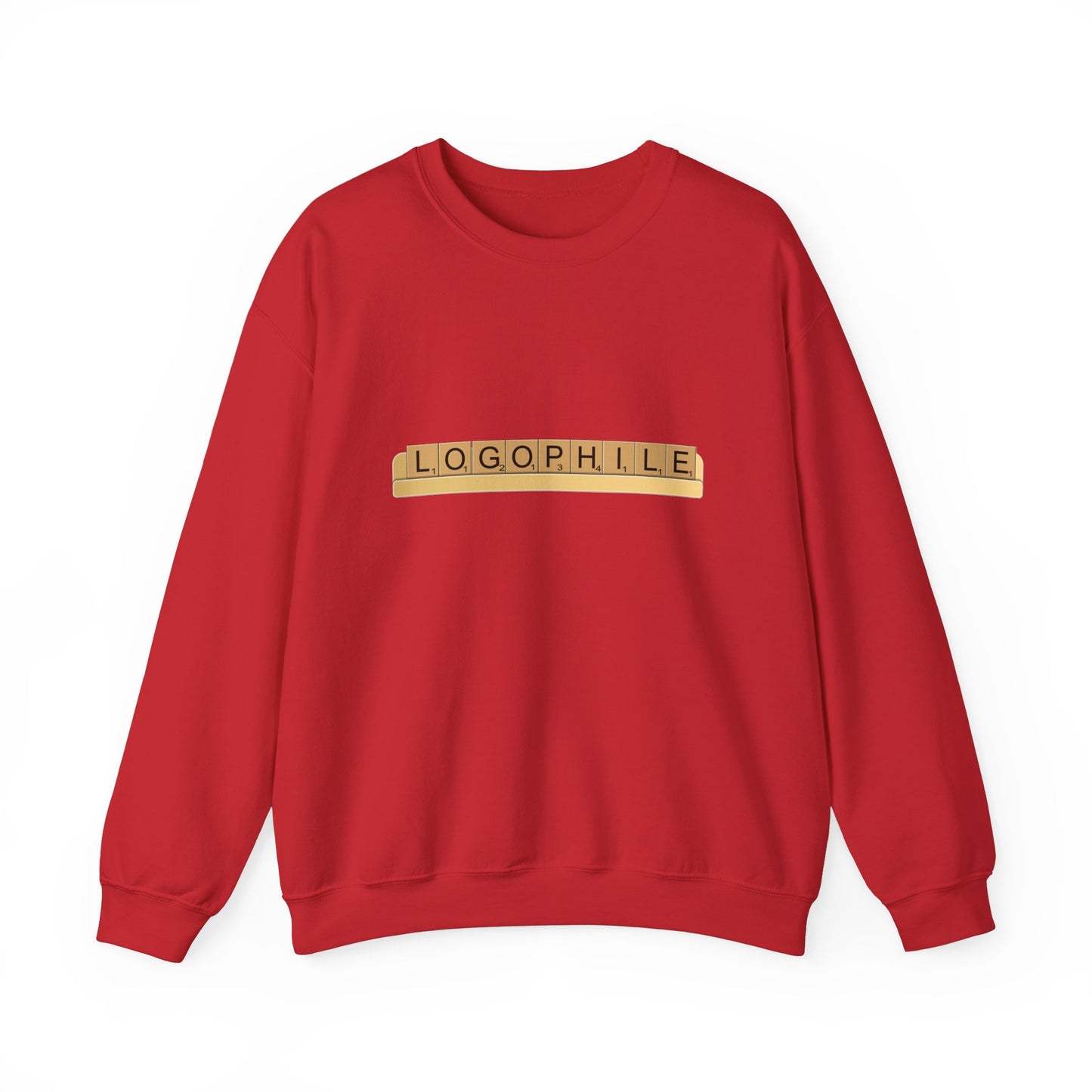 Logophile Crew Neck Sweatshirt - Perfect for Word Lovers and Bookworms