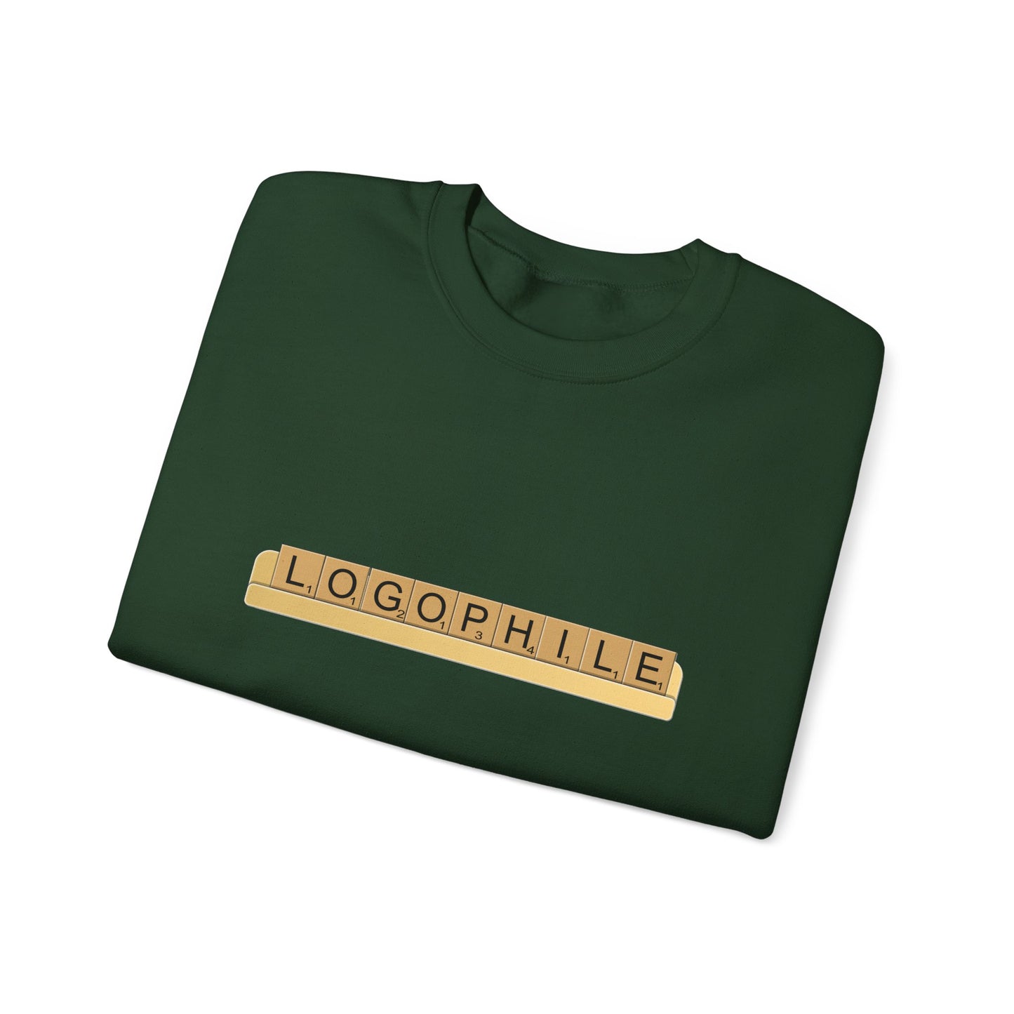Logophile Crew Neck Sweatshirt - Perfect for Word Lovers and Bookworms