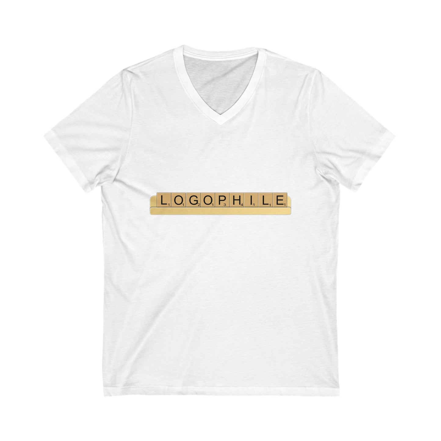Logophile V-Neck Tee - Perfect for Word Lovers and Bookworms