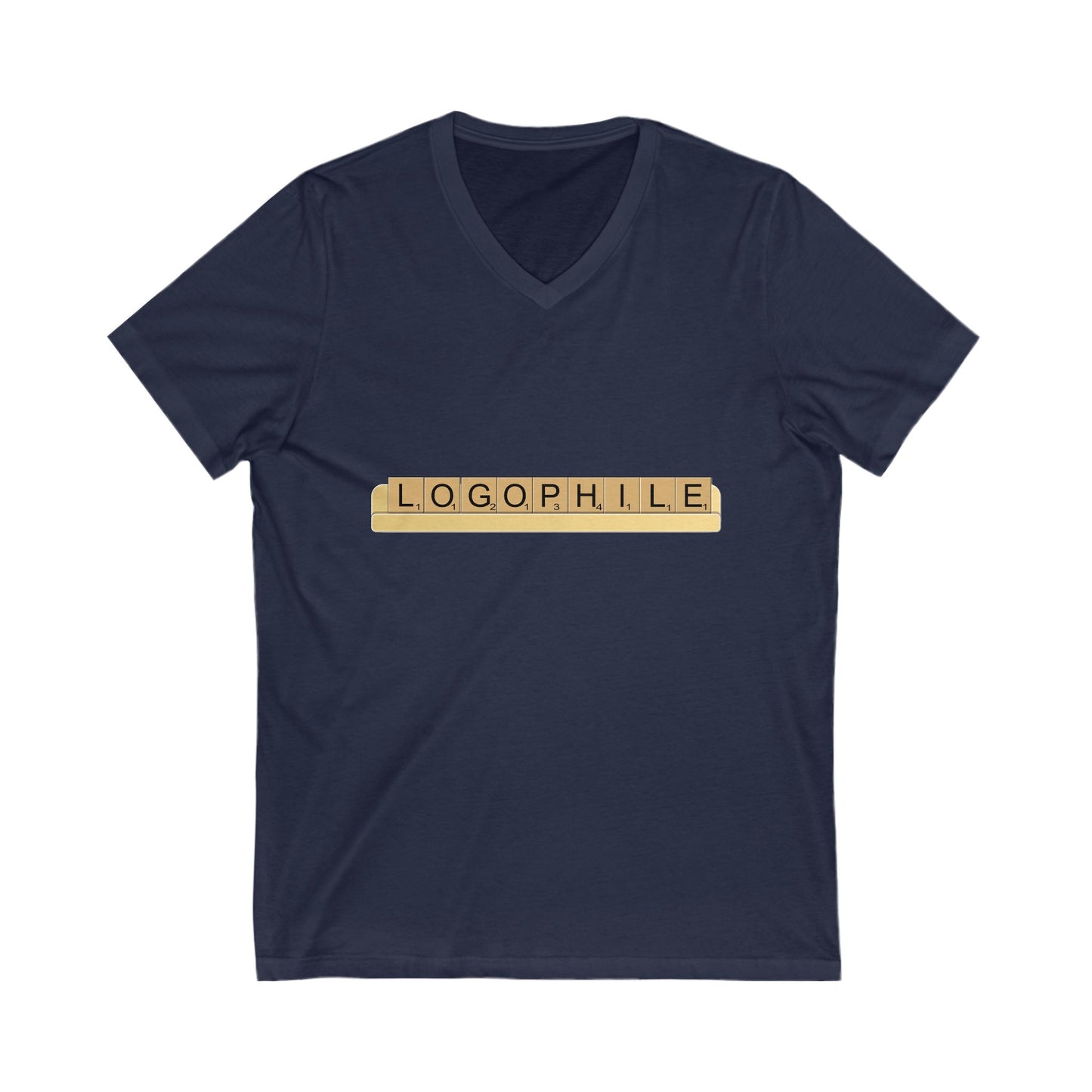 Logophile V-Neck Tee - Perfect for Word Lovers and Bookworms