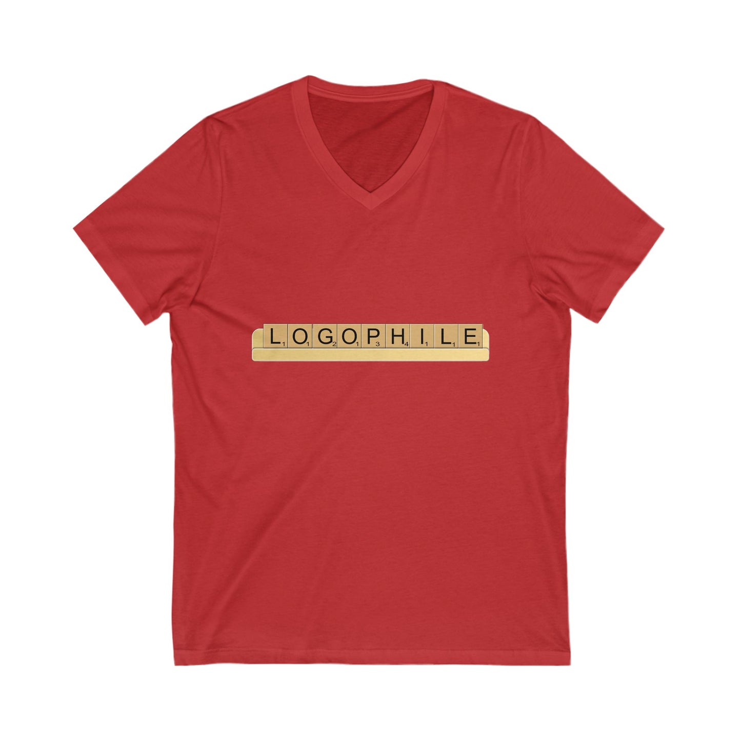 Logophile V-Neck Tee - Perfect for Word Lovers and Bookworms