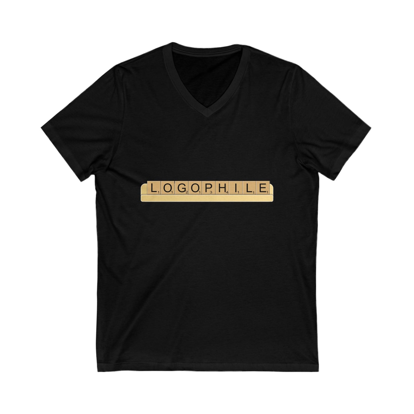 Logophile V-Neck Tee - Perfect for Word Lovers and Bookworms