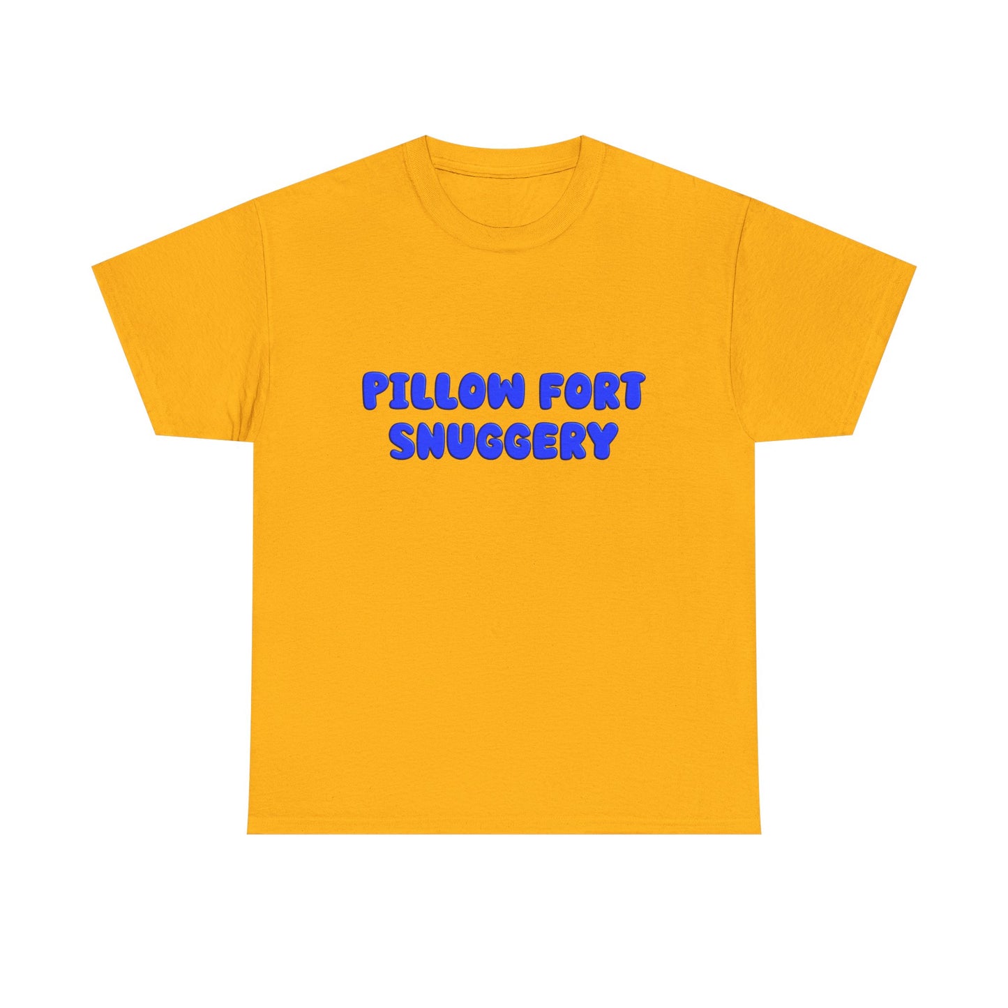 Pillow Fort Snuggery Heavy Cotton Crew Neck Tee