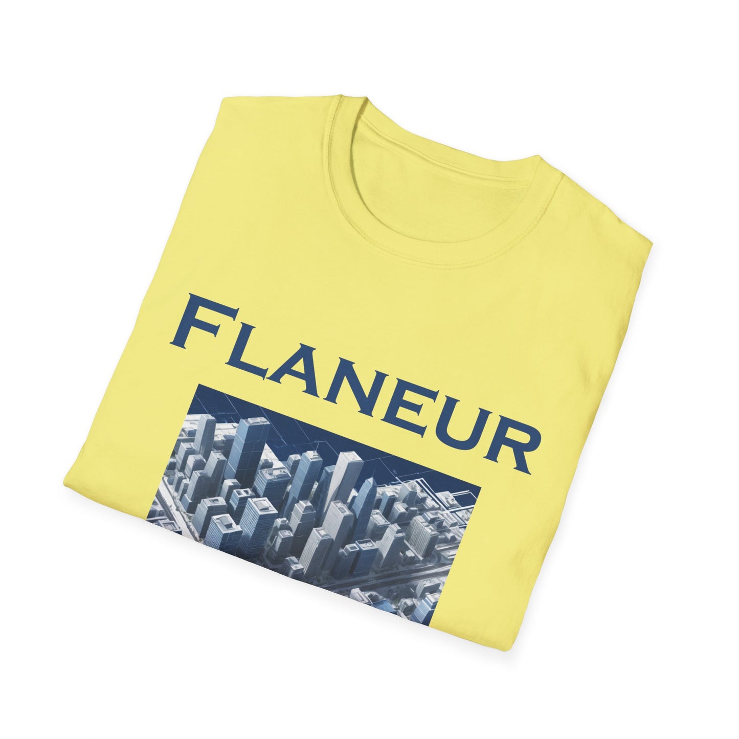 Flaneur Poly Blend Crew Neck Urban Explorer T-Shirt