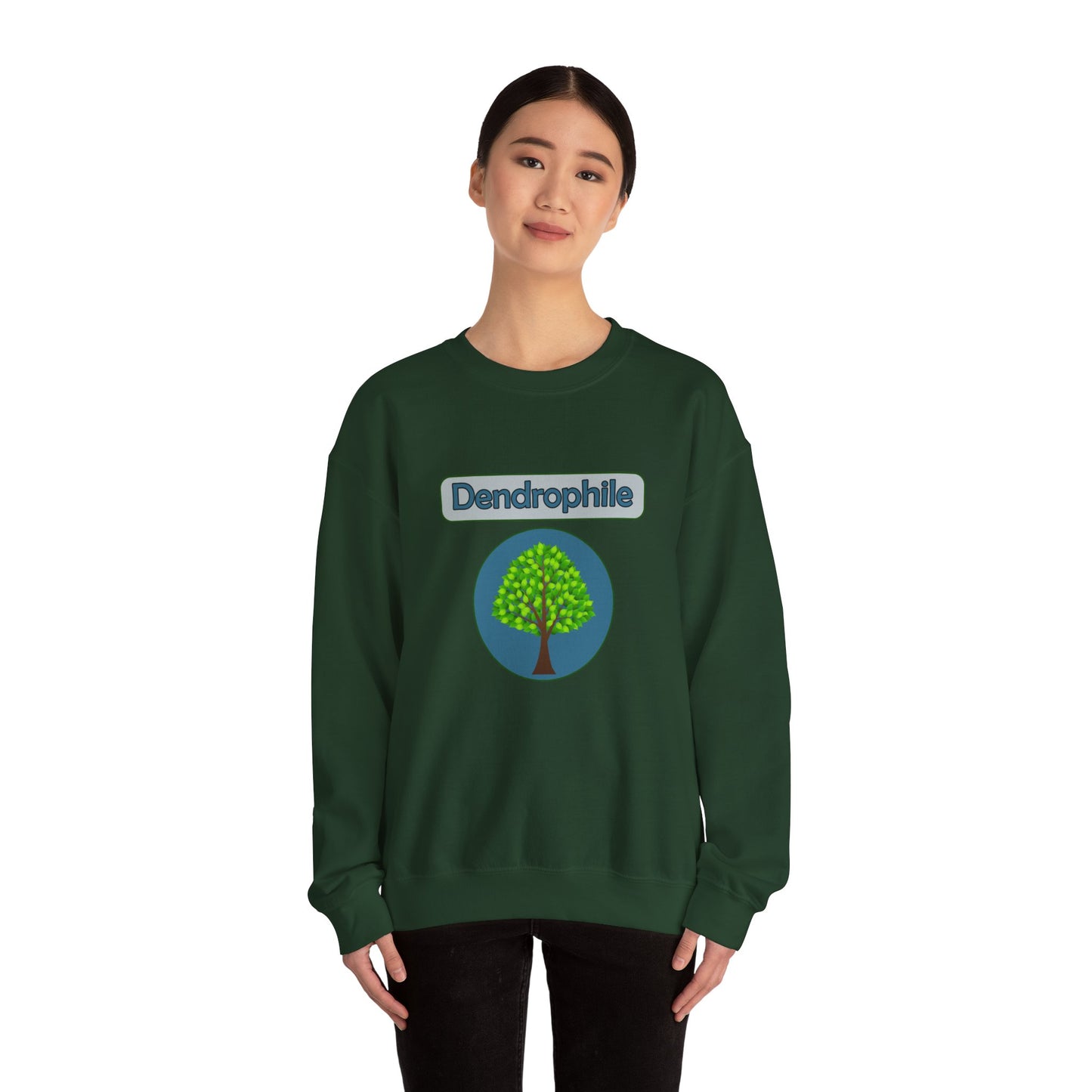 Dendrophile Crewneck Sweatshirt for Tree Lovers