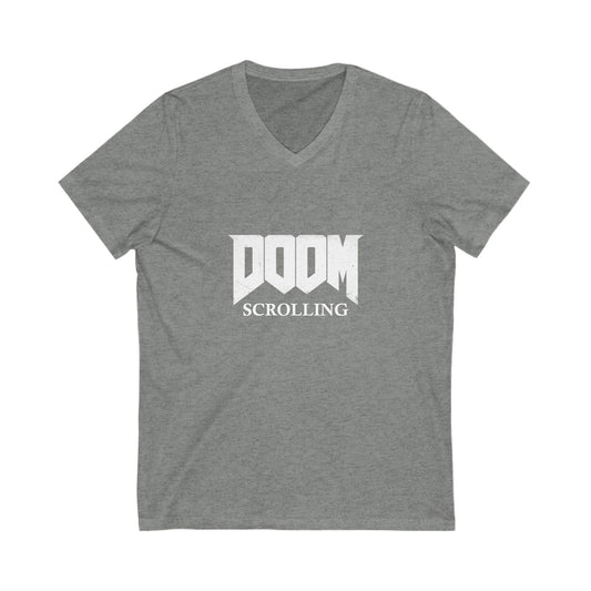 Doom Scrolling V-Neck T Shirt