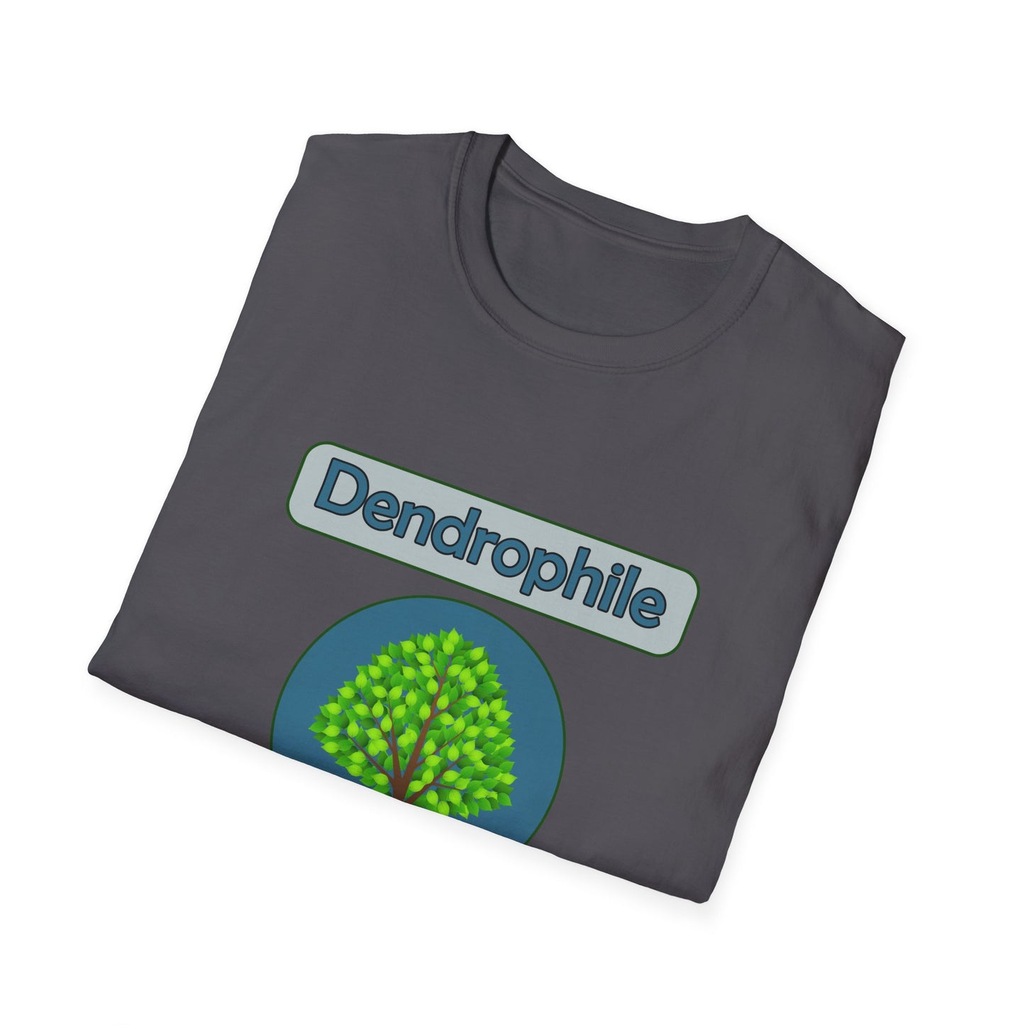 Dendrophile Poly Blend Crew Neck T-Shirt for Tree Lovers