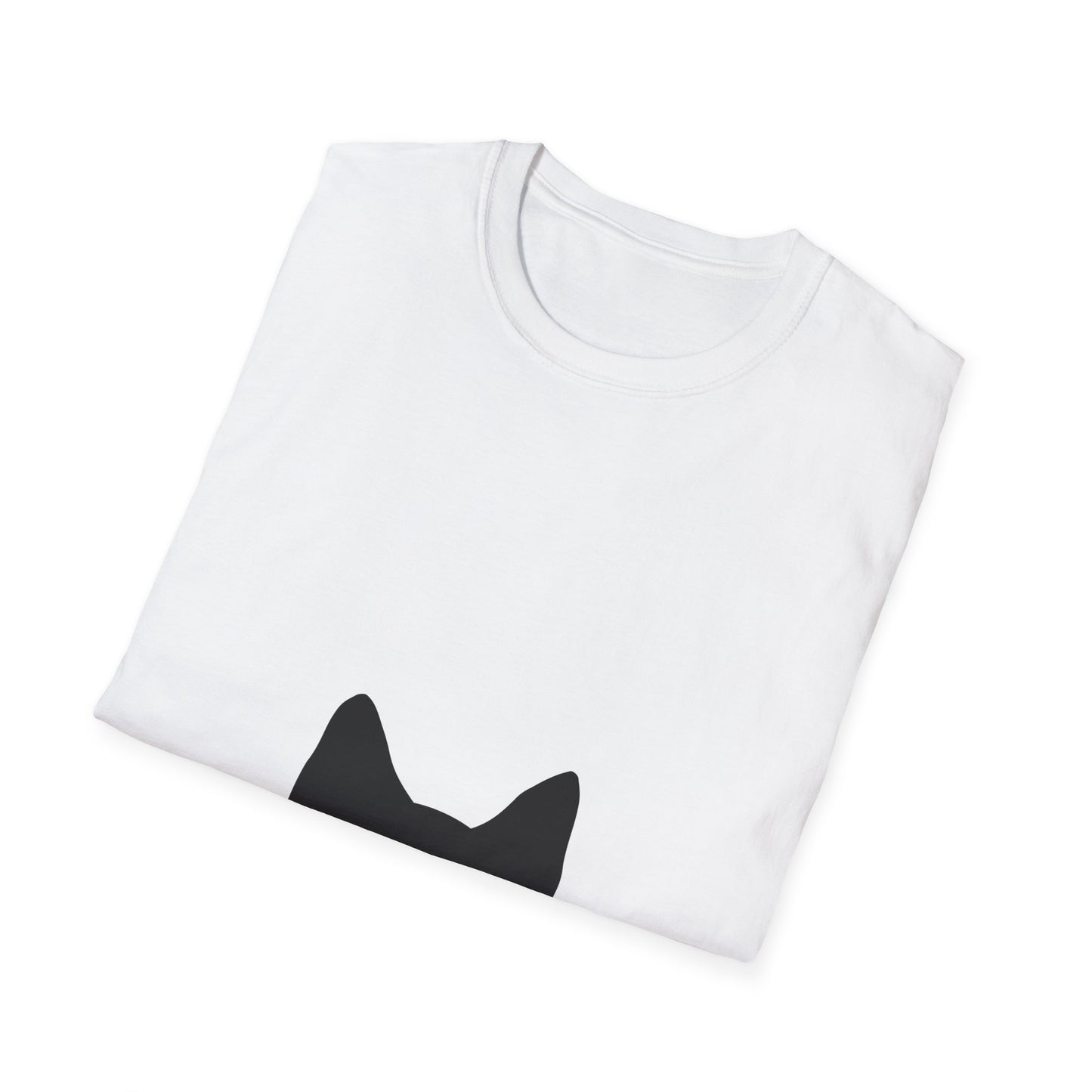 Clandestine Cat Poly Blend Crew Neck T-Shirt