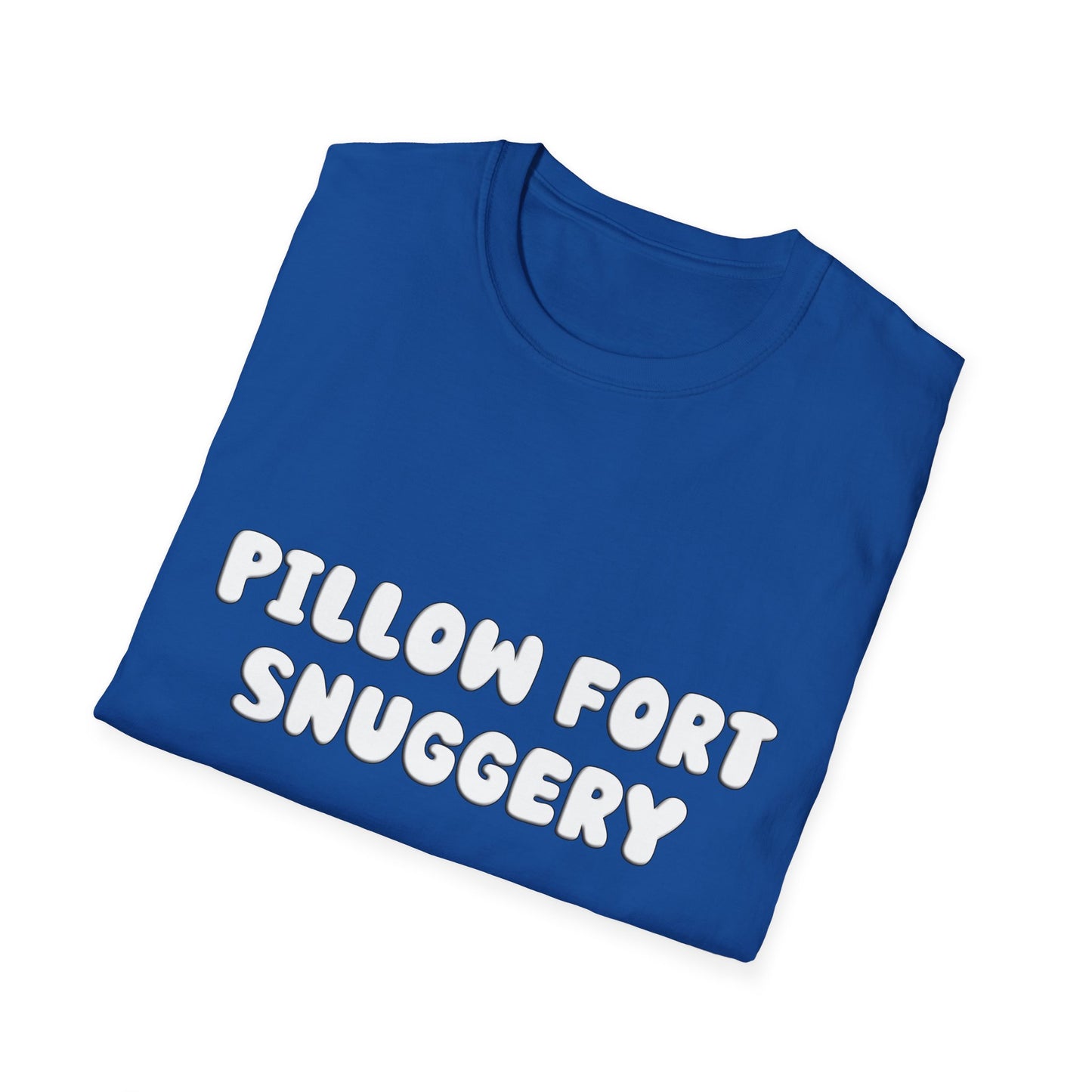 Pillow Fort Snuggery Poly Blend Crew Neck T-Shirt
