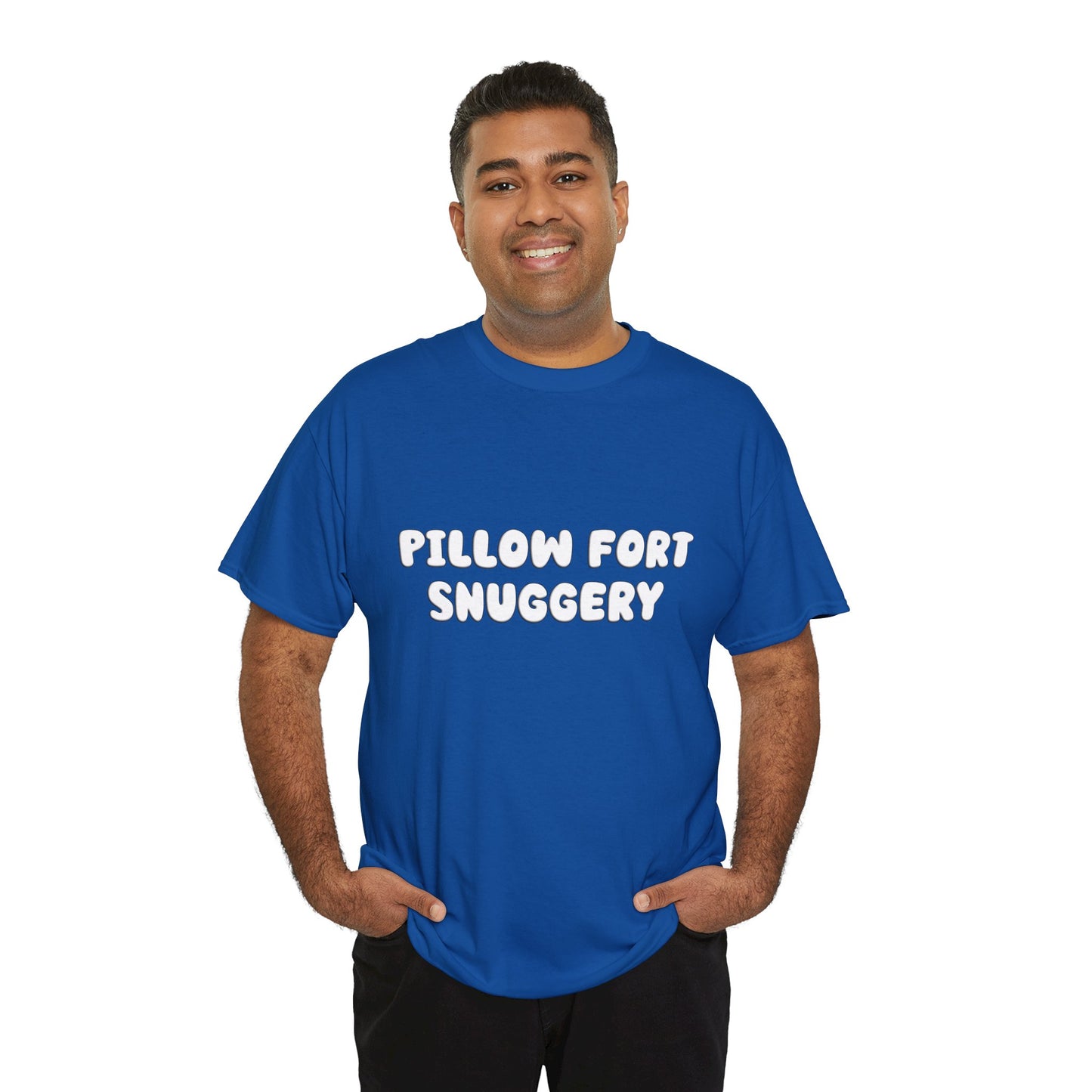 Pillow Fort Snuggery Heavy Cotton Crew Neck Tee