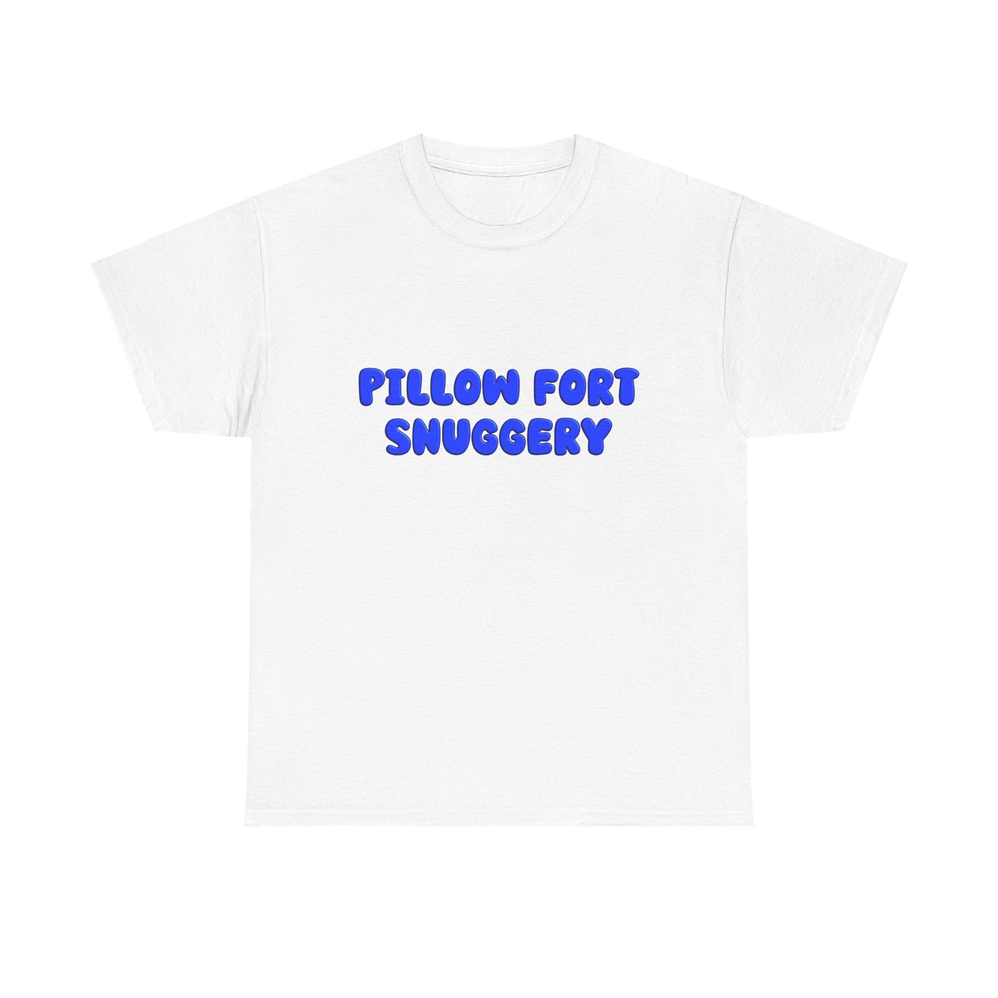 Pillow Fort Snuggery Heavy Cotton Crew Neck Tee