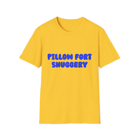 Pillow Fort Snuggery Poly Blend Crew Neck T-Shirt